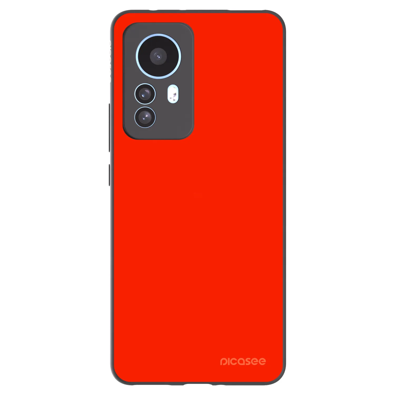 Picasee silikónový čierny obal pre Xiaomi 12T Pro - Maranello Red