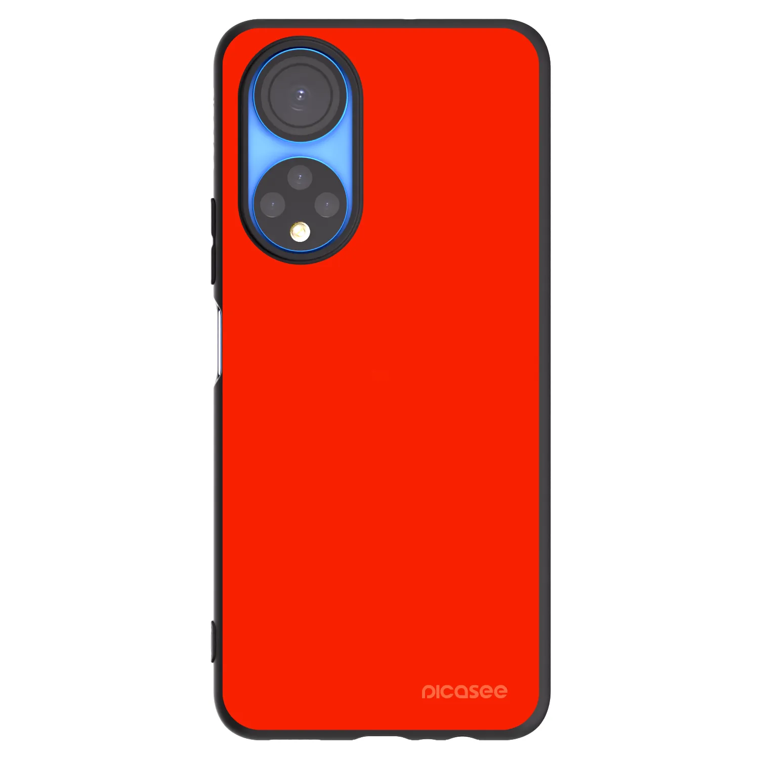 Picasee silikónový čierny obal pre Honor X7 - Maranello Red