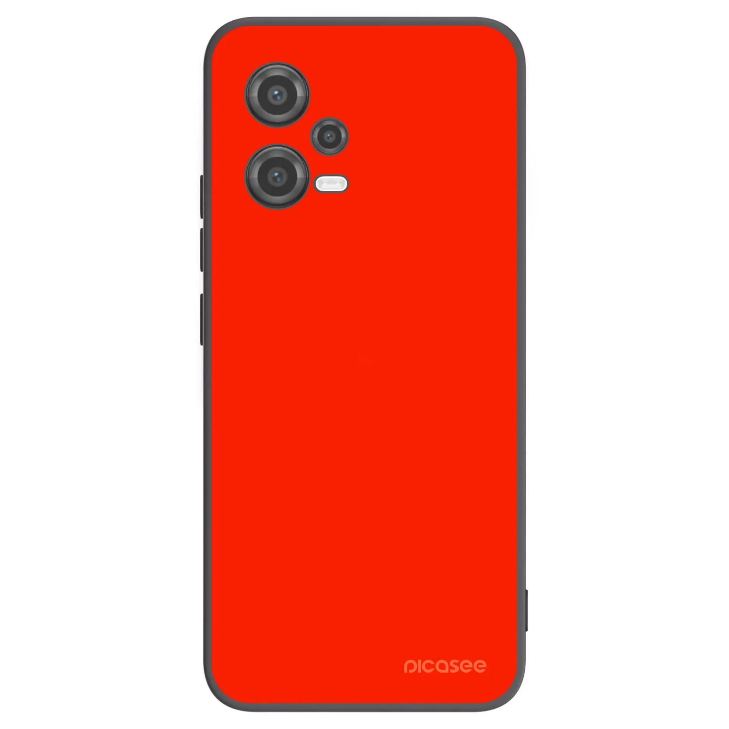 Picasee silikónový čierny obal pre Xiaomi Poco X5 - Maranello Red