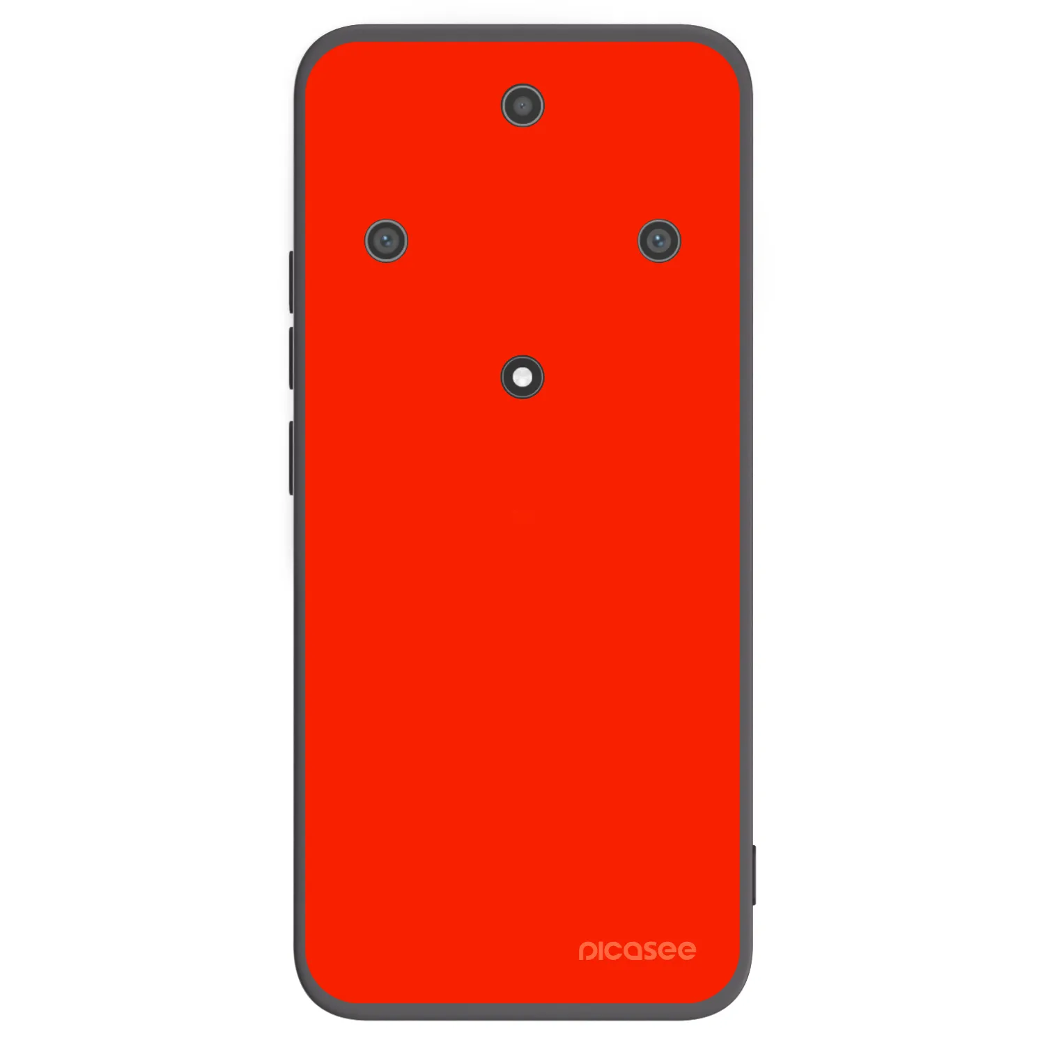 Picasee silikónový čierny obal pre Honor Magic5 Lite 5G - Maranello Red