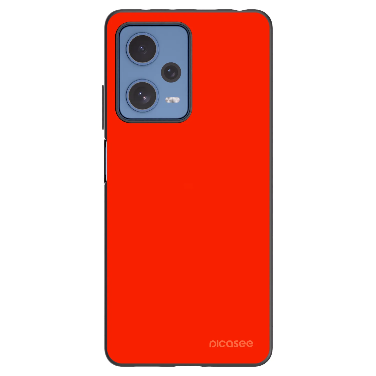 Picasee silikónový čierny obal pre Xiaomi Redmi Note 12 Pro 5G - Maranello Red