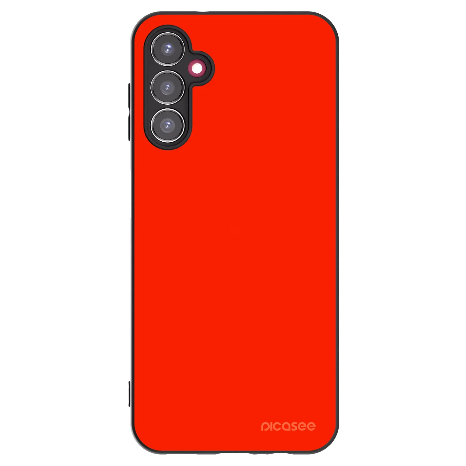 Picasee silikónový čierny obal pre Samsung Galaxy A14 5G A146P - Maranello Red