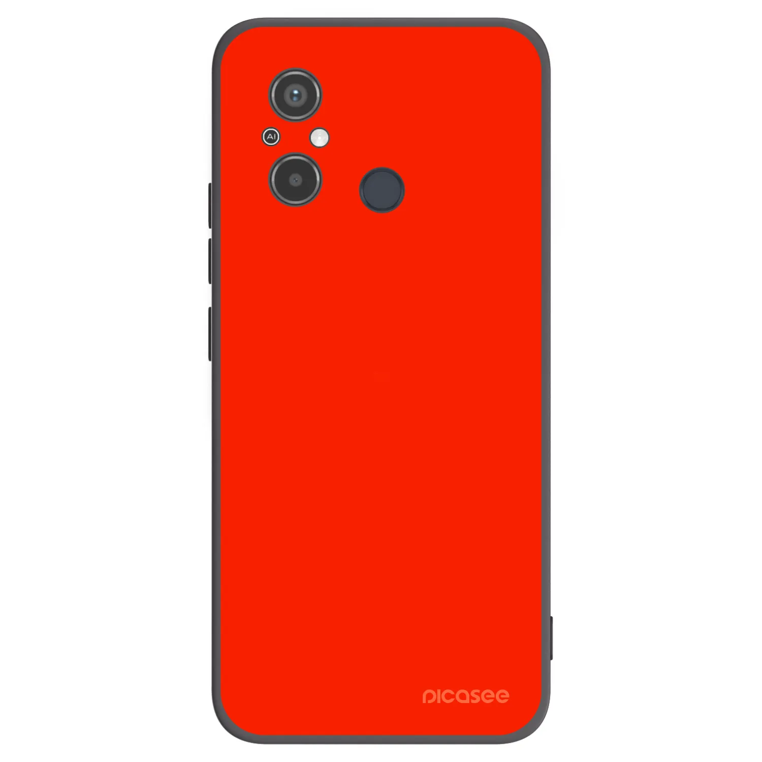 Picasee silikónový čierny obal pre Xiaomi Redmi 12C - Maranello Red