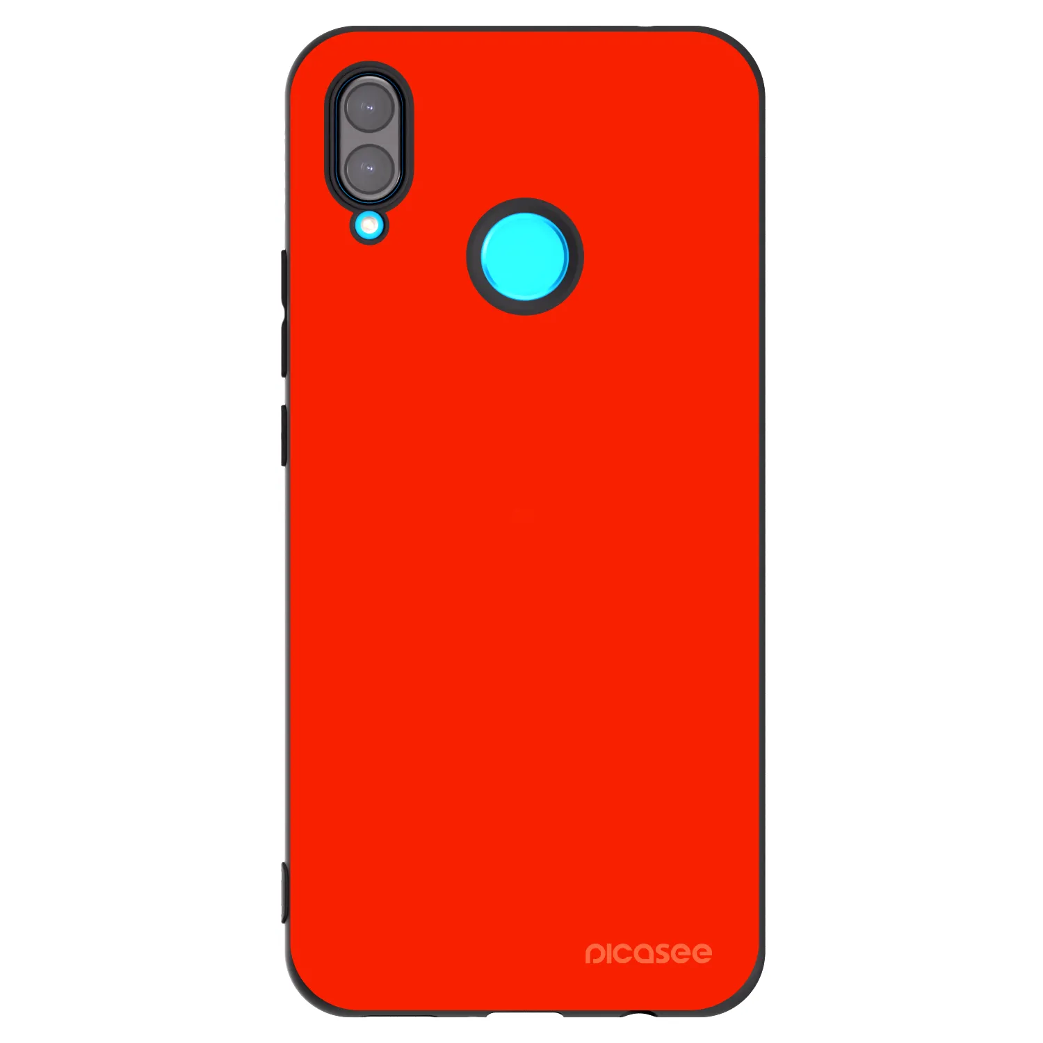 Picasee silikónový čierny obal pre Huawei Nova 3 - Maranello Red