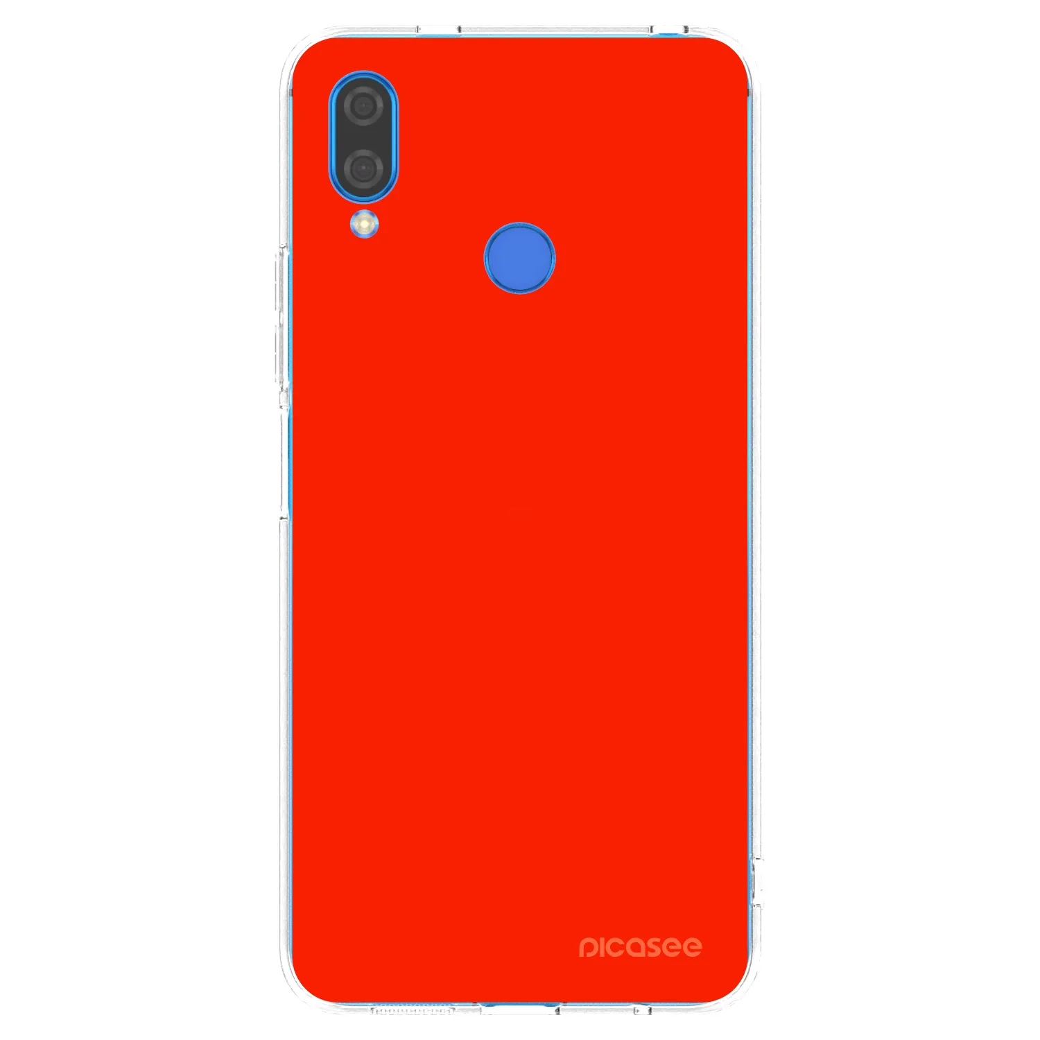 Picasee silikónový prehľadný obal pre Huawei Nova 3 - Maranello Red