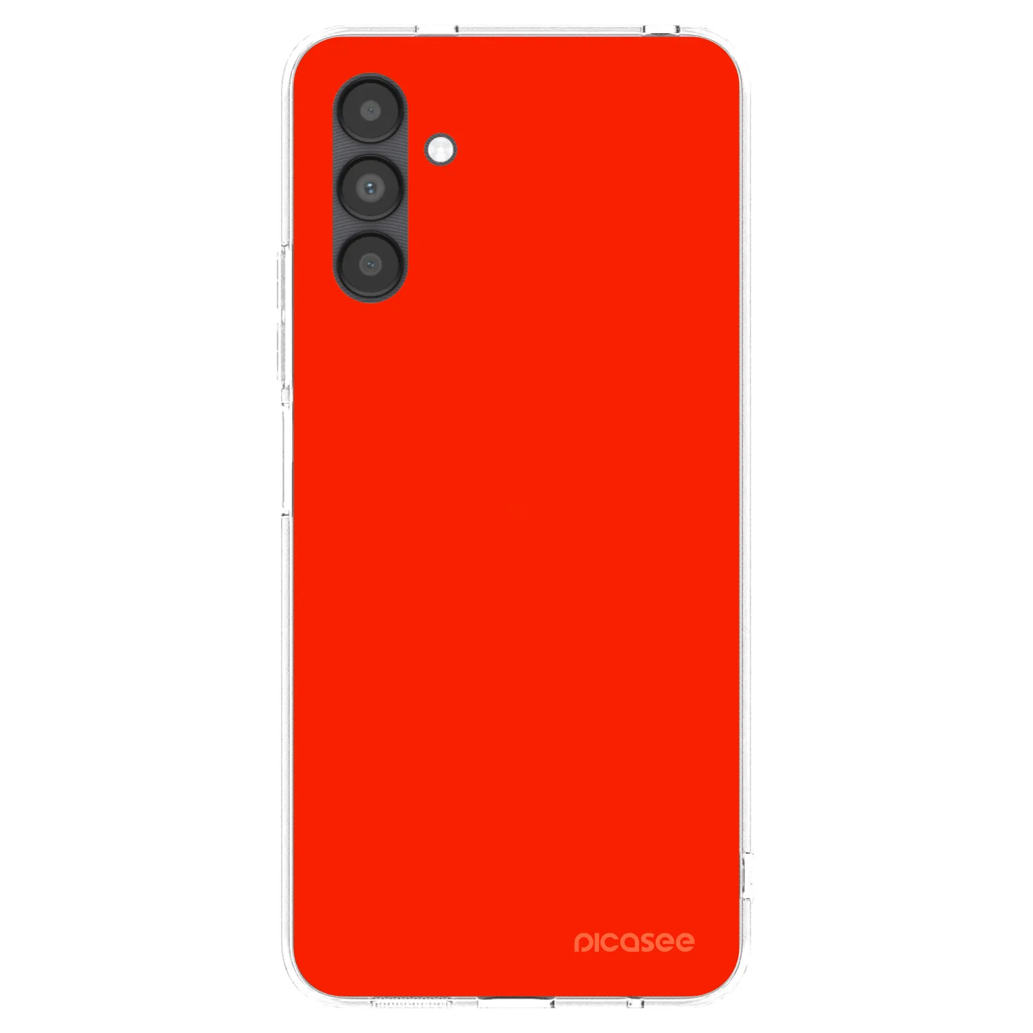 Picasee silikónový prehľadný obal pre Samsung Galaxy A04s A047F - Maranello Red