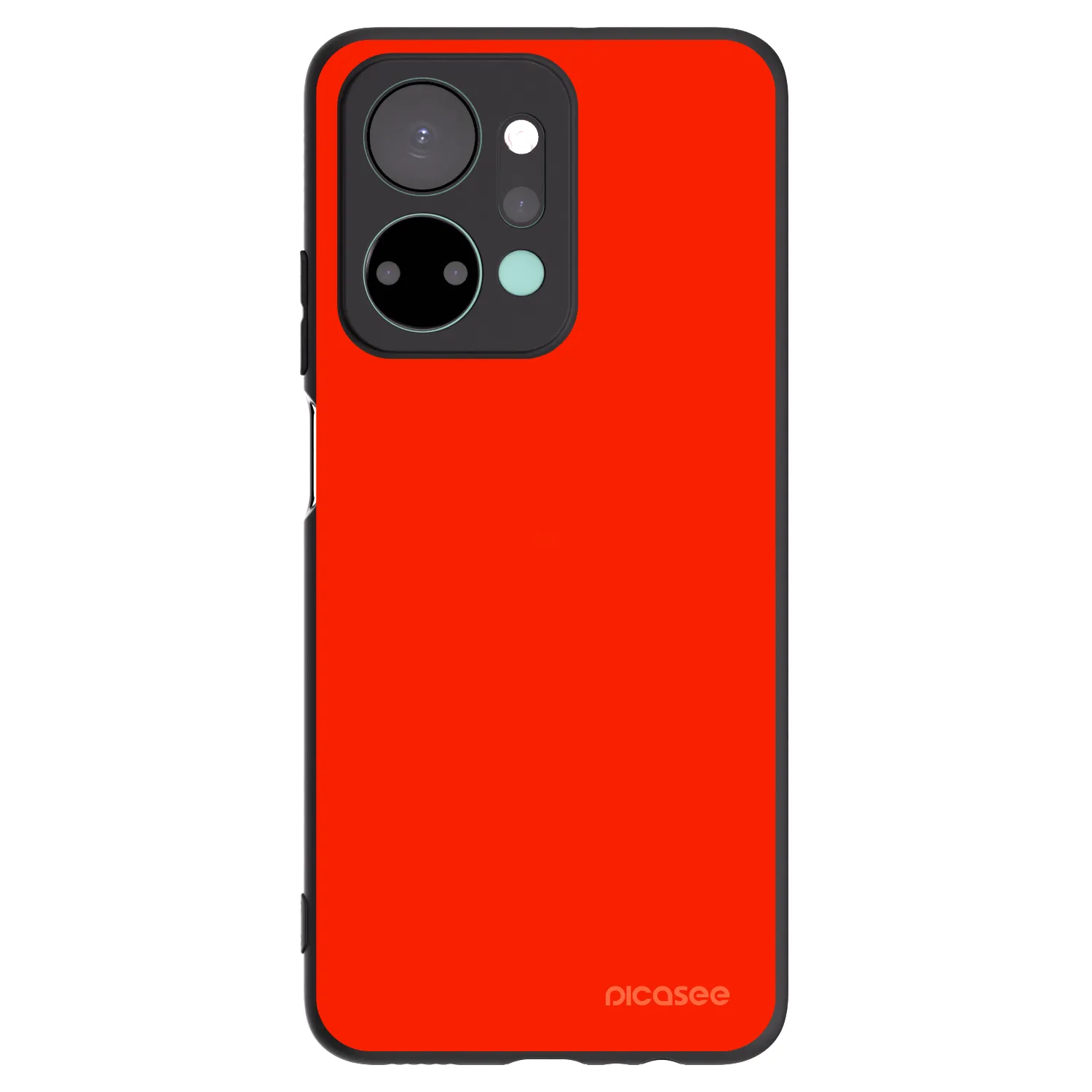 Picasee silikónový čierny obal pre Honor X7a - Maranello Red