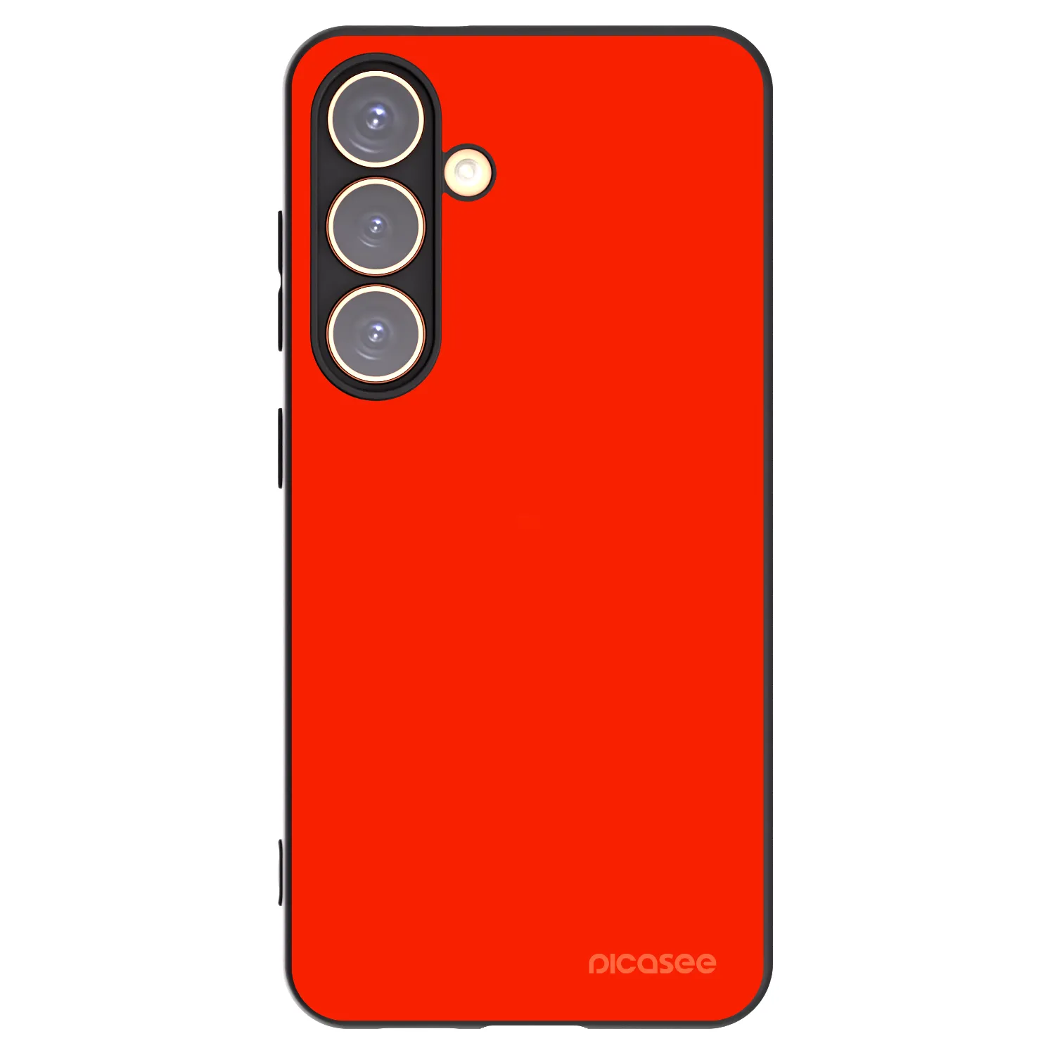 Picasee silikónový čierny obal pre Samsung Galaxy S24 S921B 5G - Maranello Red