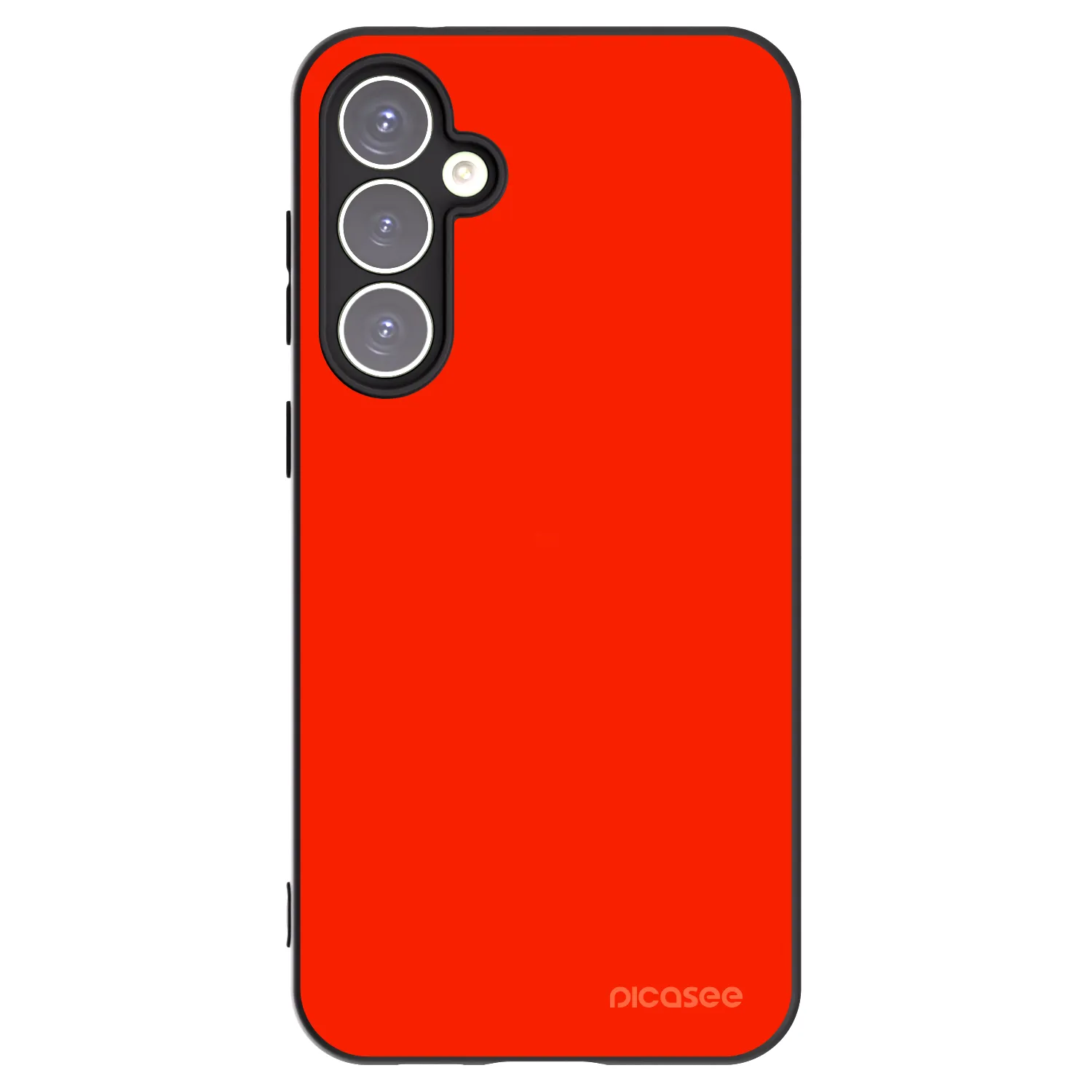 Picasee silikónový čierny obal pre Samsung Galaxy S23 FE S711B - Maranello Red