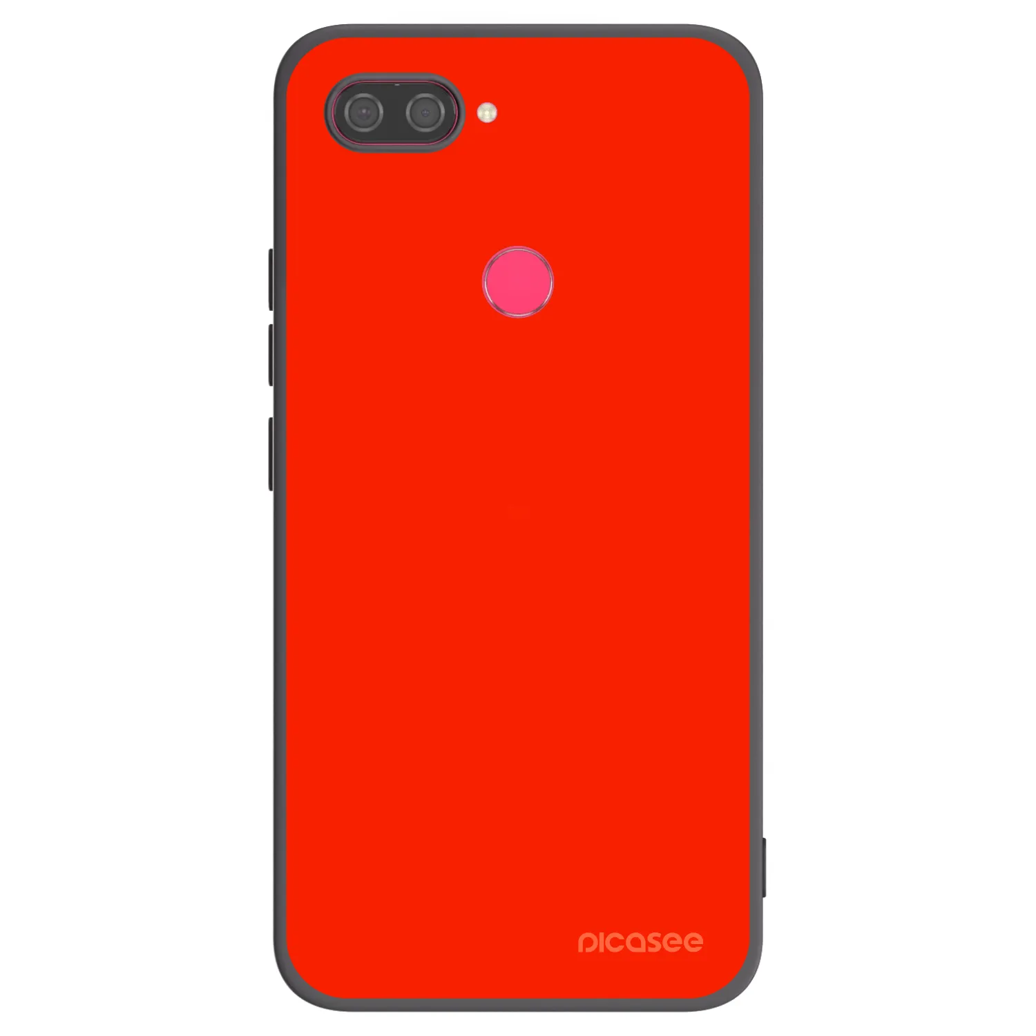 Picasee silikónový čierny obal pre Xiaomi Mi 8 Lite - Maranello Red