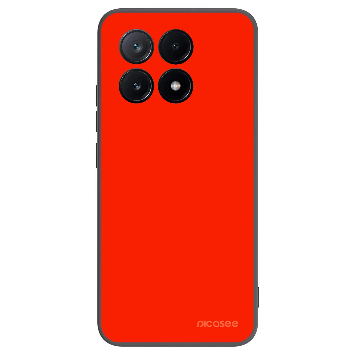 Picasee silikónový čierny obal pre Xiaomi Poco X6 Pro - Maranello Red