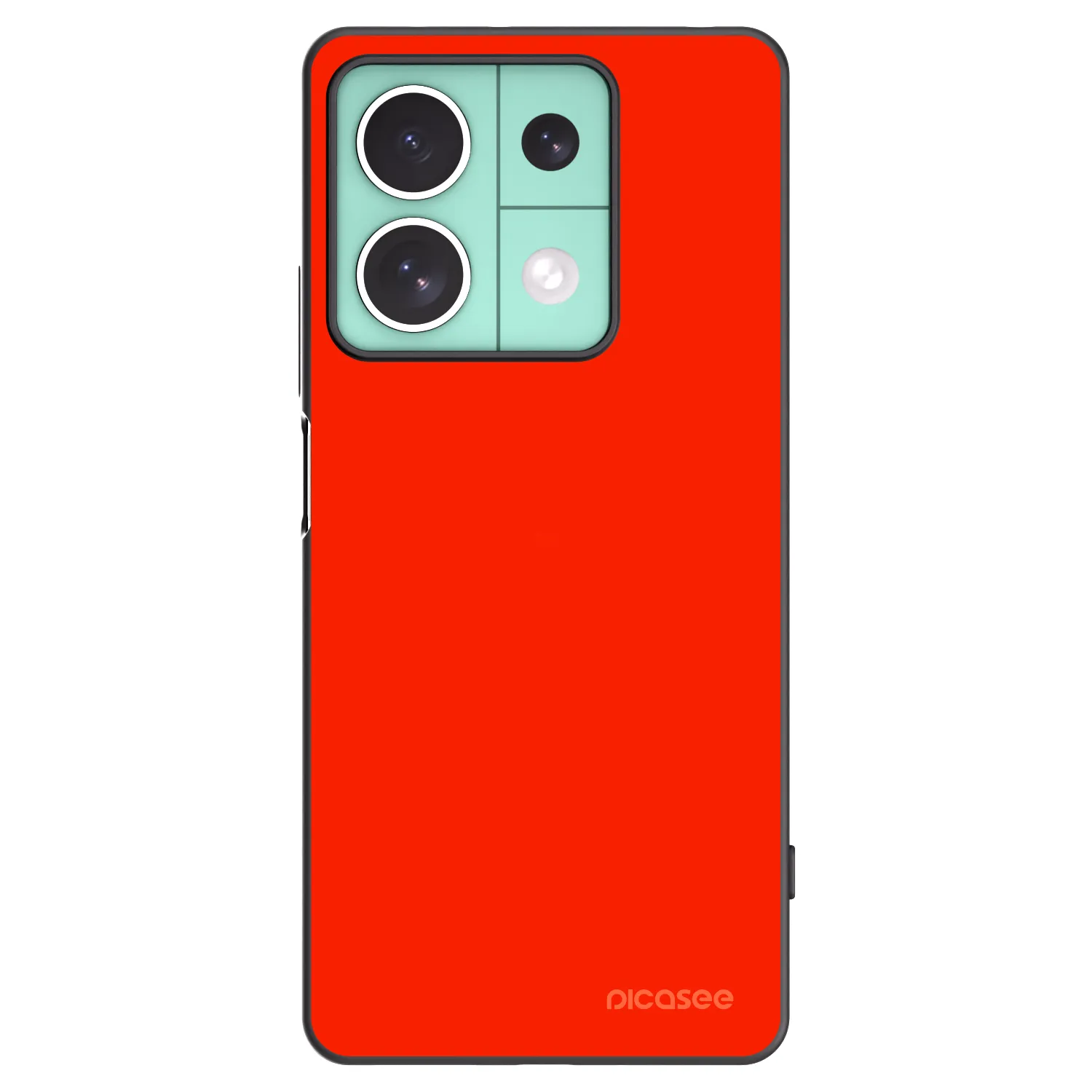 Picasee silikónový čierny obal pre Xiaomi Redmi Note 13 5G - Maranello Red