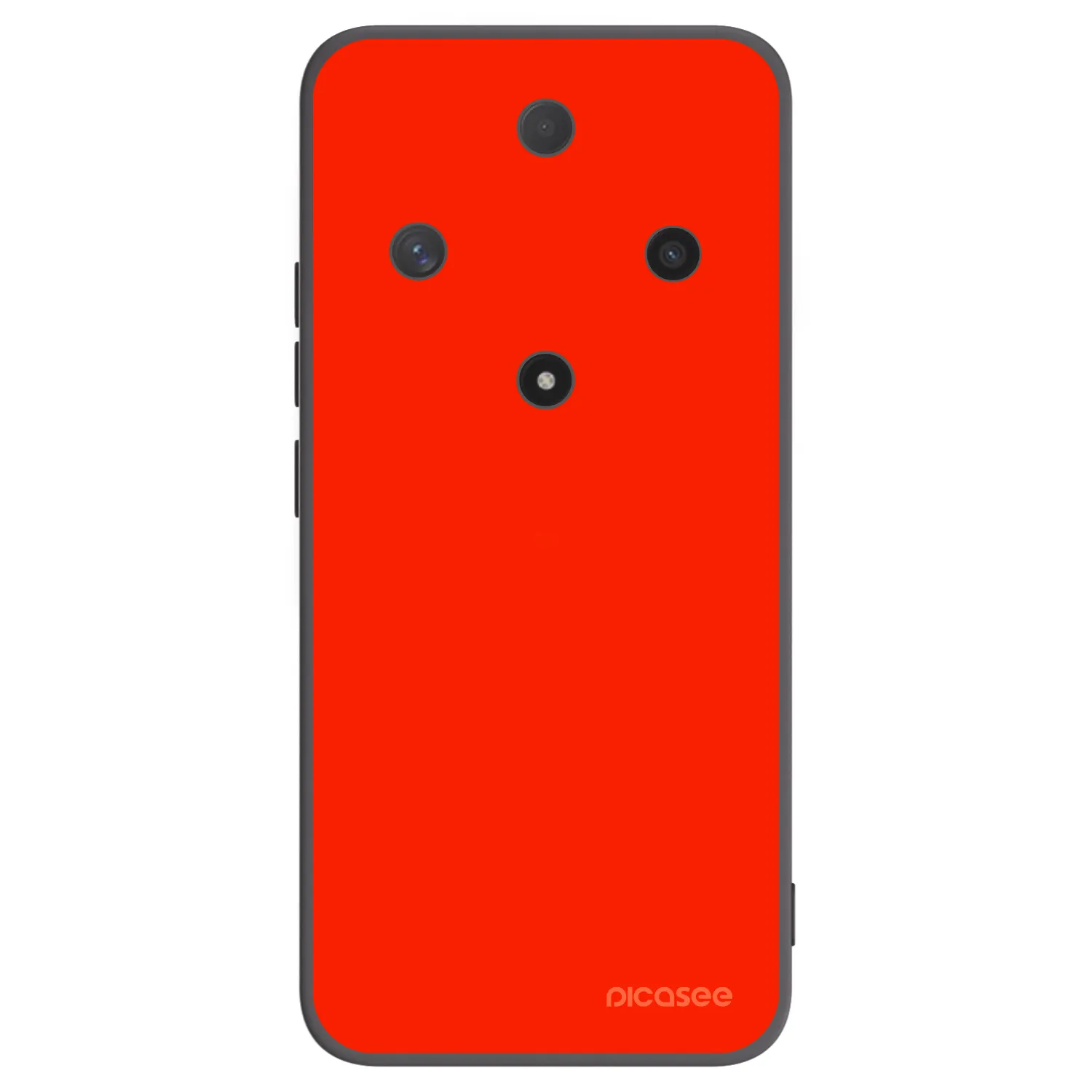 Picasee silikónový čierny obal pre Honor Magic6 Lite 5G - Maranello Red