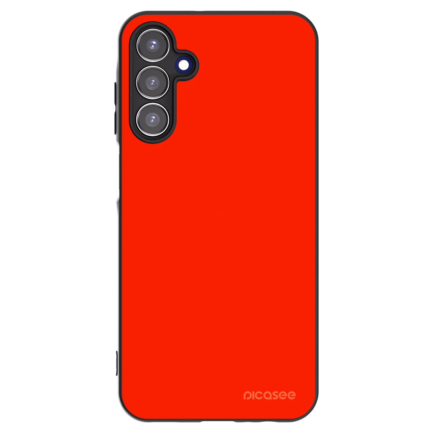 Picasee silikónový čierny obal pre Samsung Galaxy A15 A156B 5G - Maranello Red