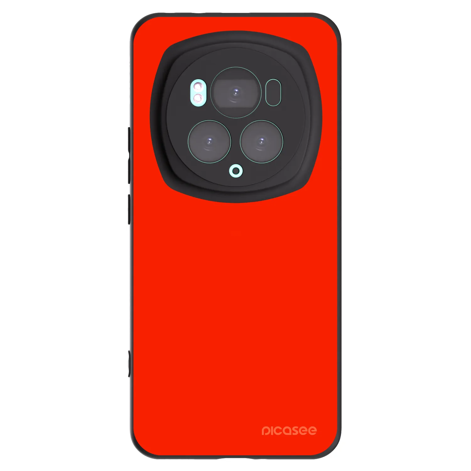 Picasee silikónový čierny obal pre Honor Magic6 Pro - Maranello Red