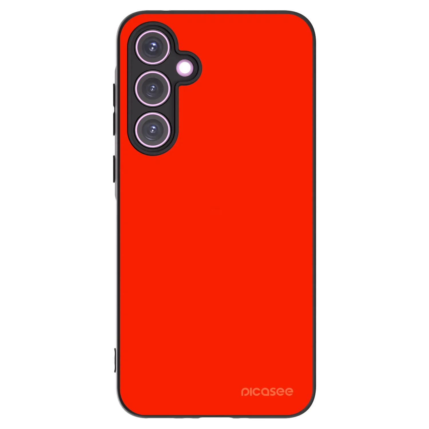 Picasee silikónový čierny obal pre Samsung Galaxy A35 5G A356B - Maranello Red