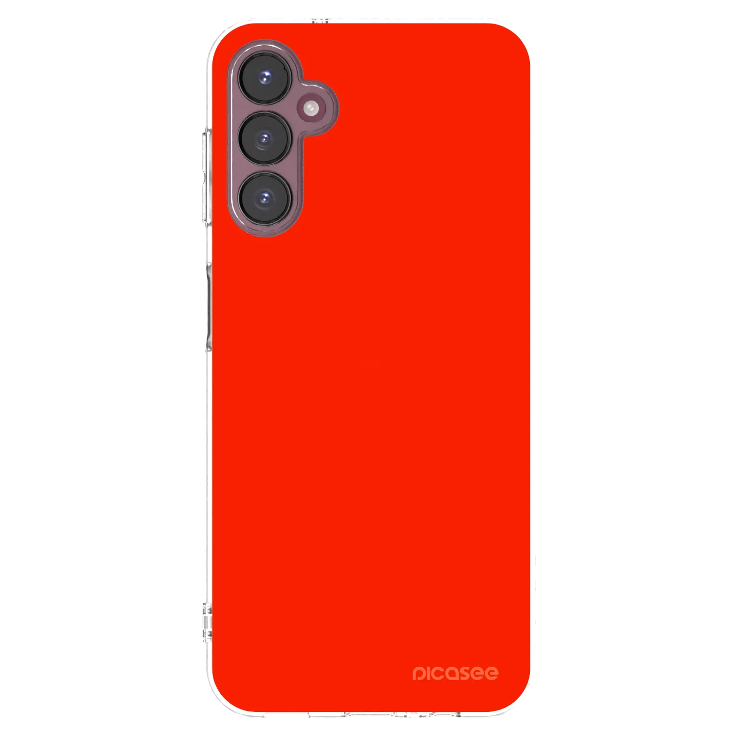 Picasee silikónový prehľadný obal pre Samsung Galaxy A05s A057G - Maranello Red