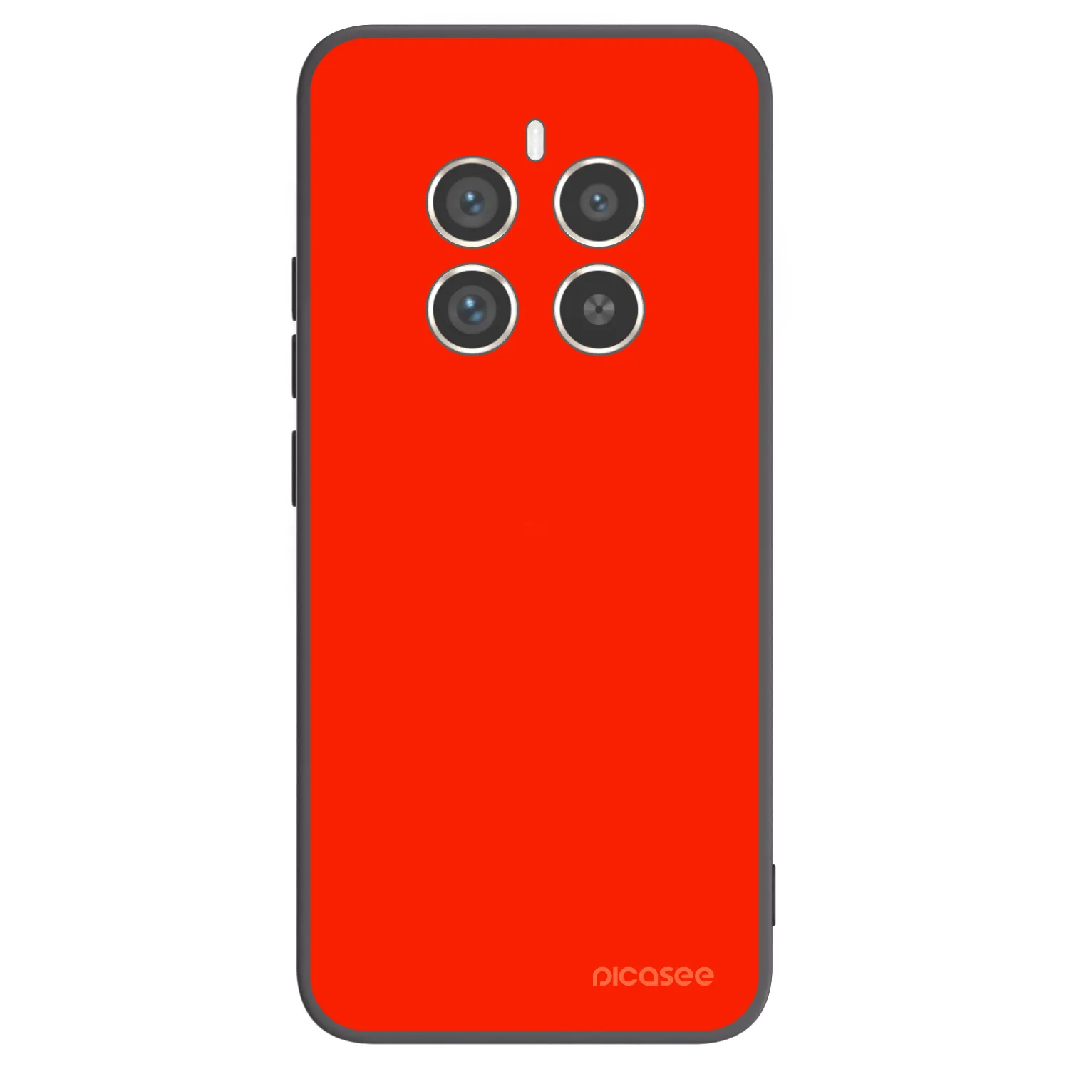 Picasee silikónový čierny obal pre Realme 12 Pro 5G - Maranello Red
