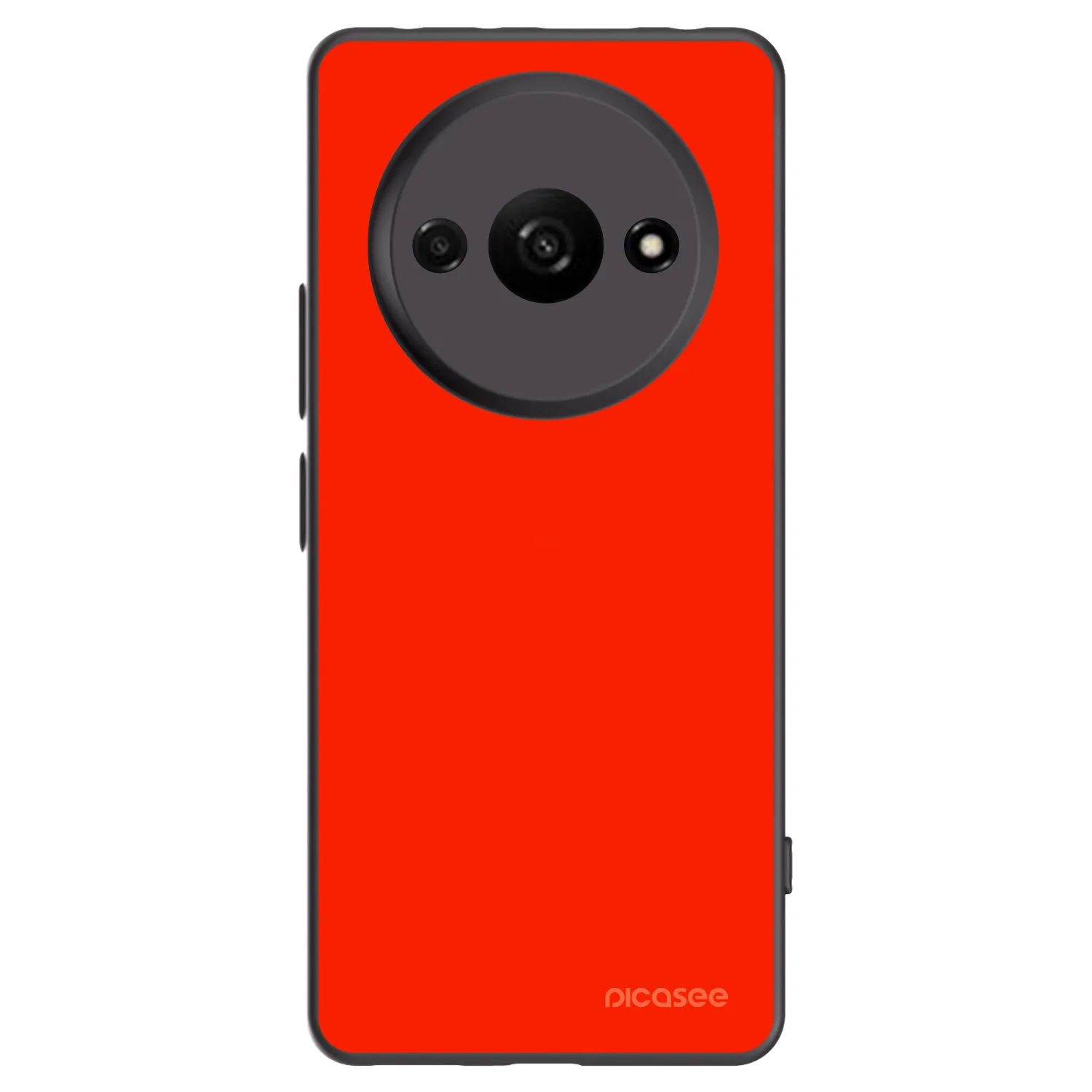 Picasee silikónový čierny obal pre Xiaomi Redmi A3 - Maranello Red