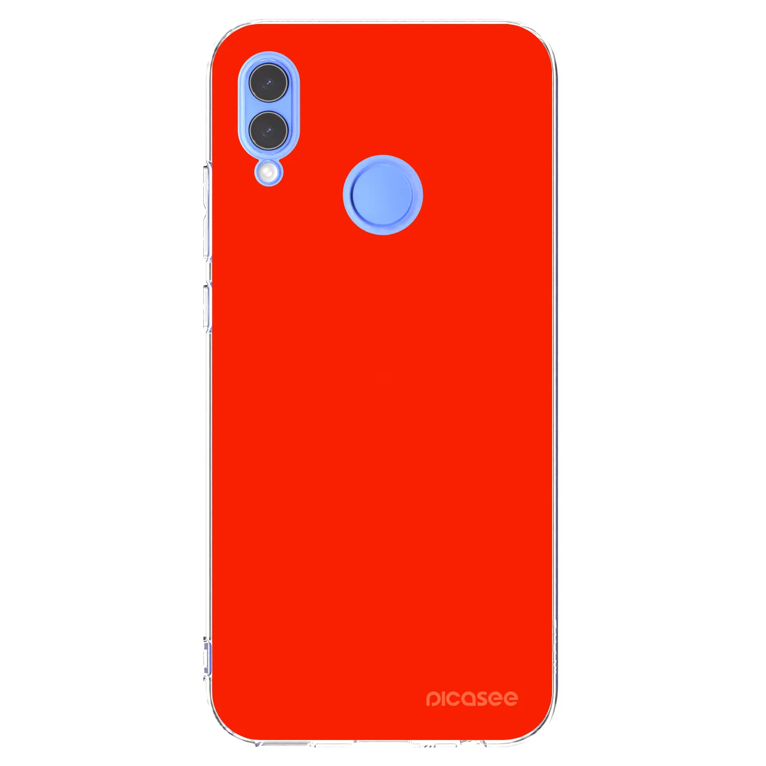 Picasee silikónový prehľadný obal pre Huawei P Smart 2019 - Maranello Red