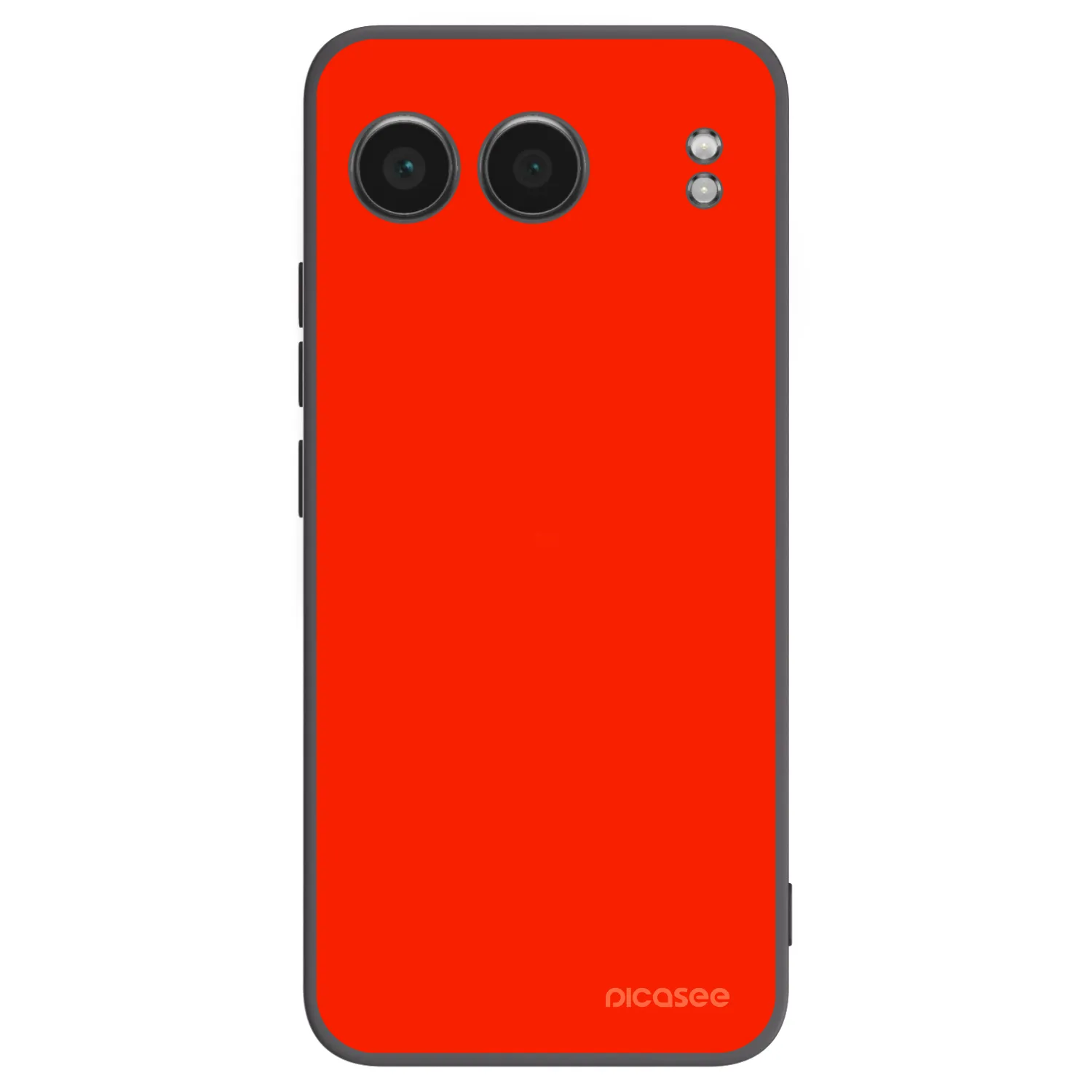 Picasee silikónový čierny obal pre OnePlus Nord 4 - Maranello Red