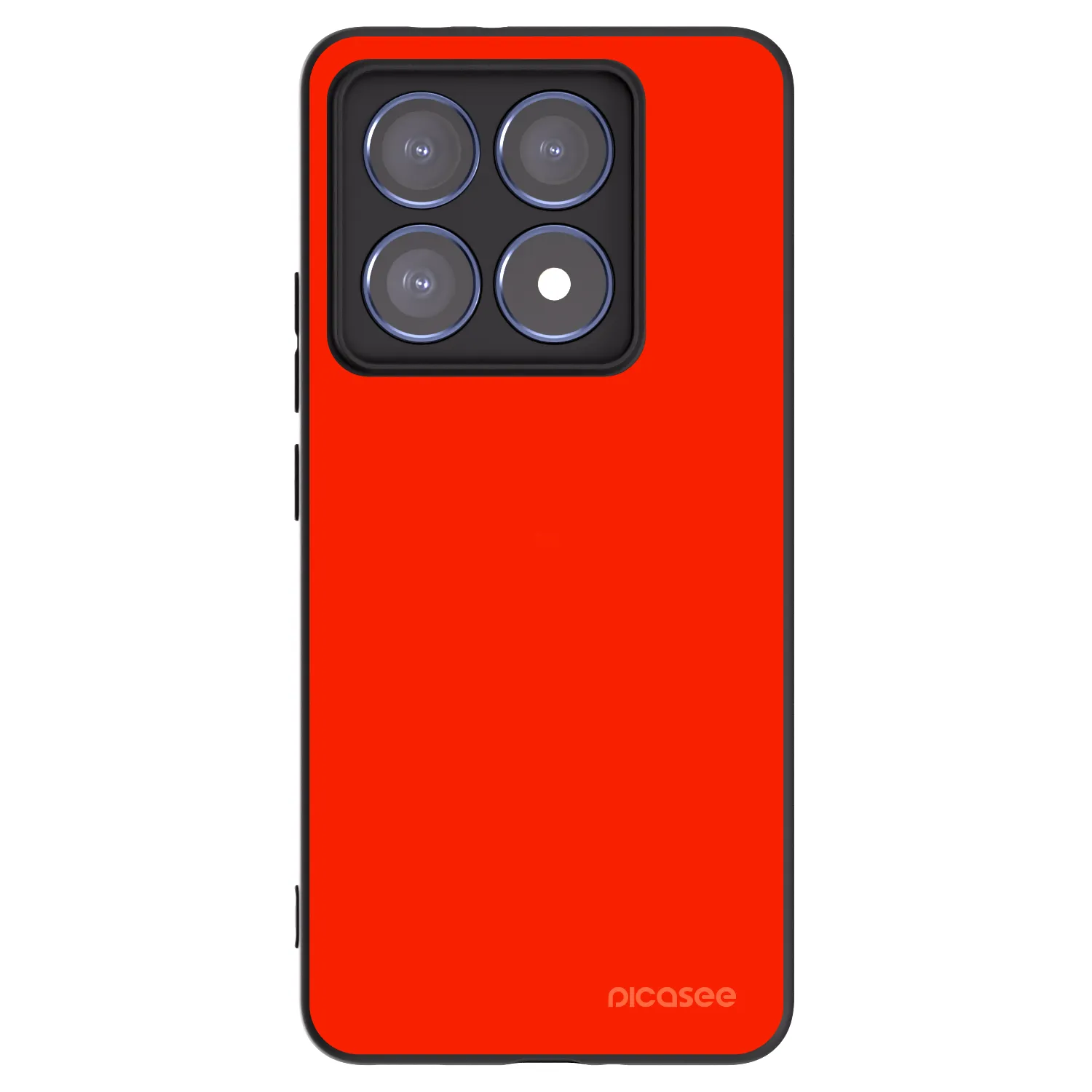 Picasee silikónový čierny obal pre Xiaomi 14T Pro - Maranello Red
