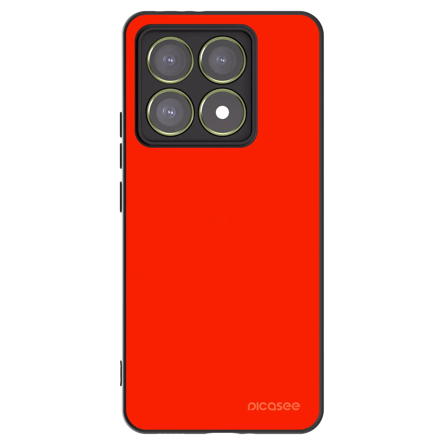 Picasee silikónový čierny obal pre Xiaomi 14T - Maranello Red