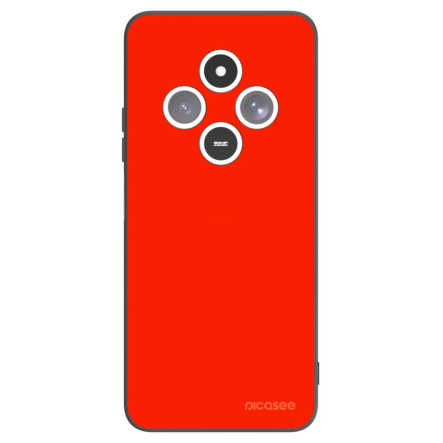 Picasee silikónový čierny obal pre Xiaomi Redmi 14C - Maranello Red