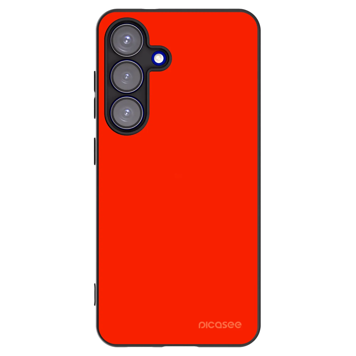 Picasee silikónový čierny obal pre Samsung Galaxy S25 5G - Maranello Red