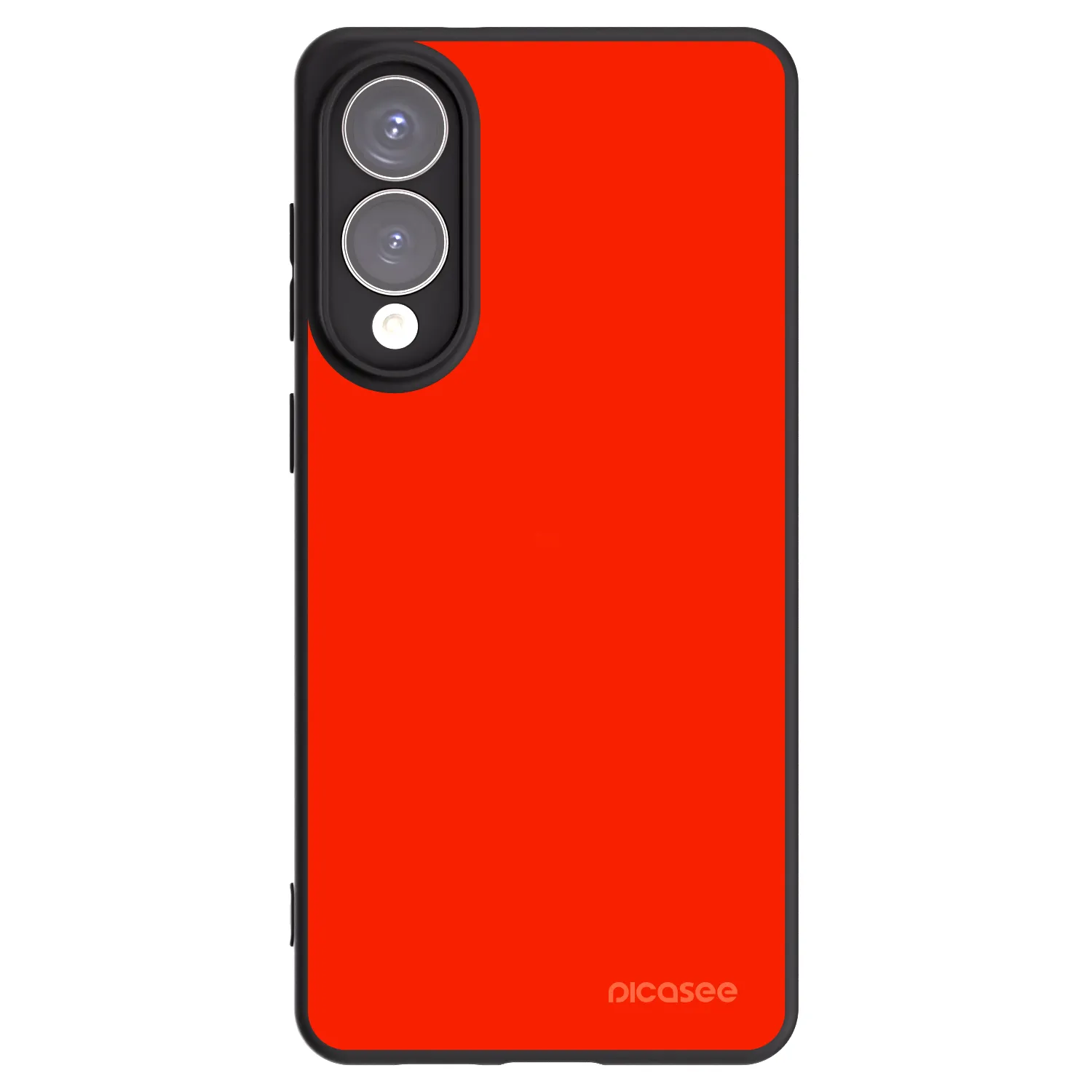 Picasee silikónový čierny obal pre Samsung Galaxy S25 Edge 5G - Maranello Red