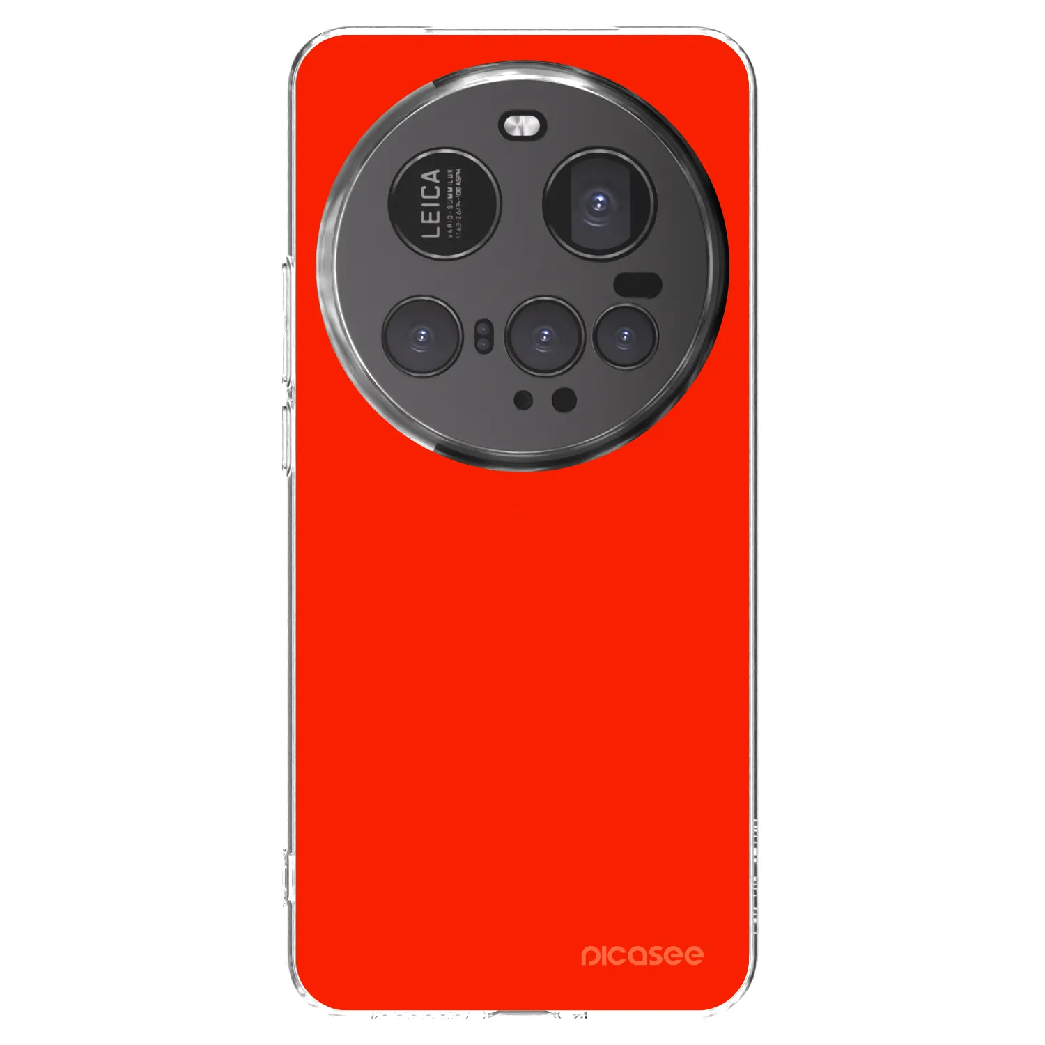 Picasee silikónový prehľadný obal pre Xiaomi 15 Ultra - Maranello Red