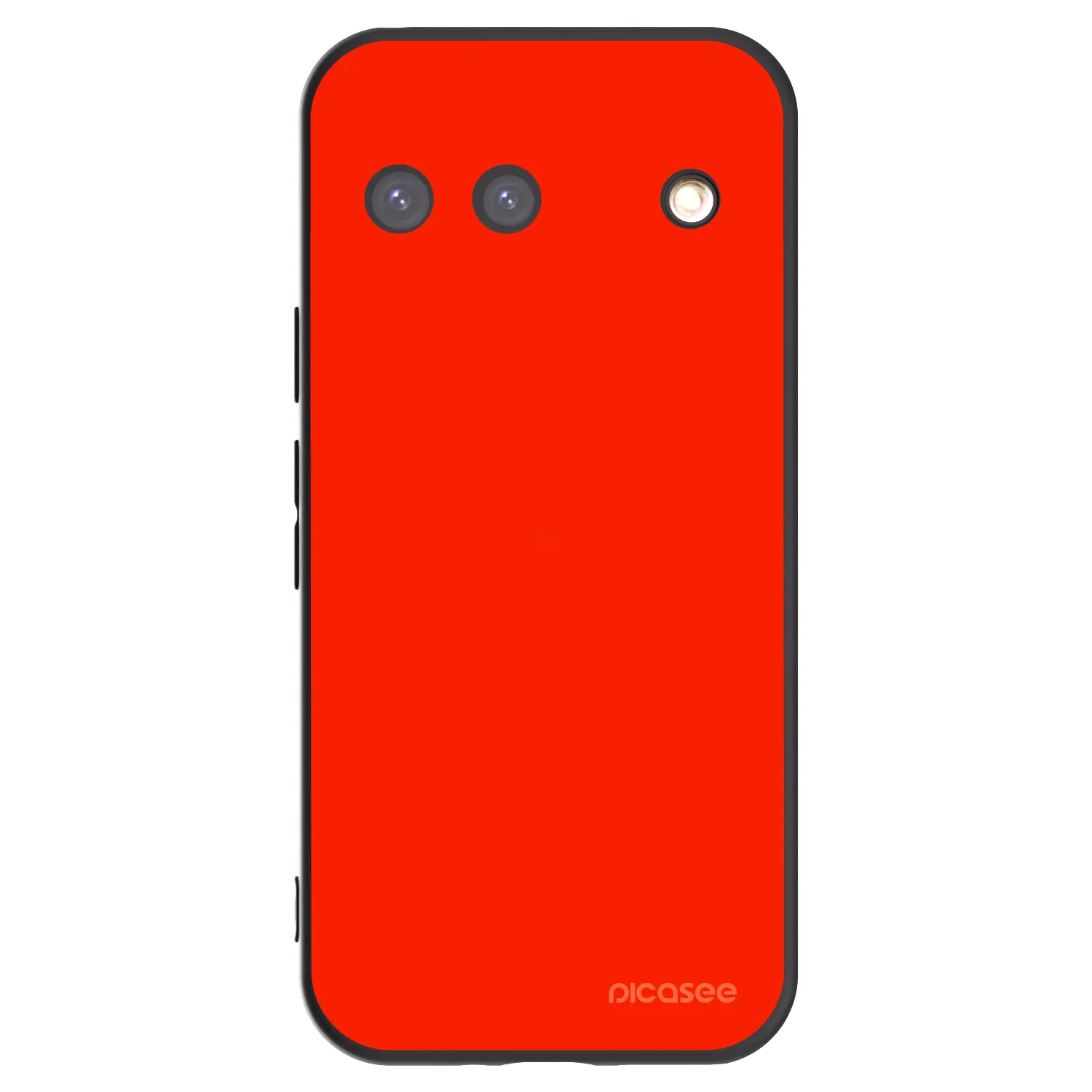 Picasee silikónový čierny obal pre Google Pixel 9 - Maranello Red