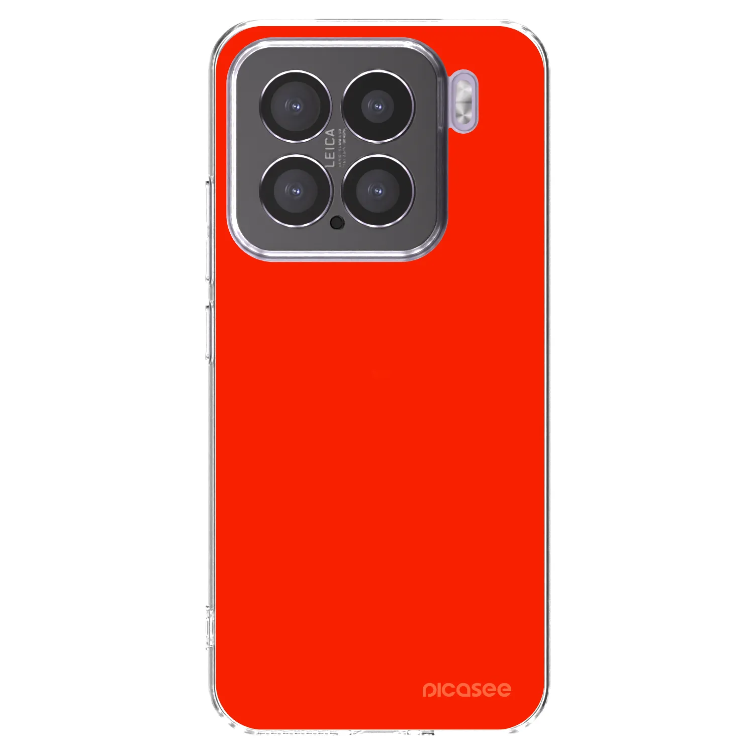 Silikónový prehľadný obal pre Xiaomi 15 - Maranello Red
