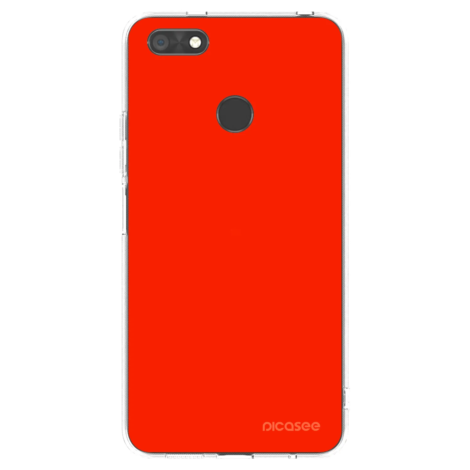 Picasee silikónový prehľadný obal pre Huawei P9 Lite Mini - Maranello Red