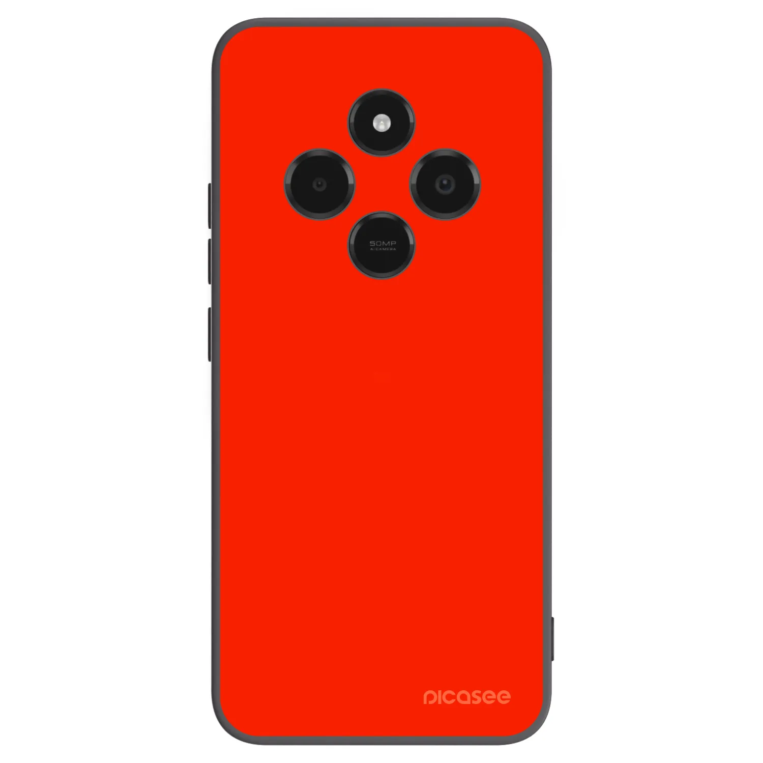Picasee silikónový čierny obal pre Xiaomi Poco C75 - Maranello Red