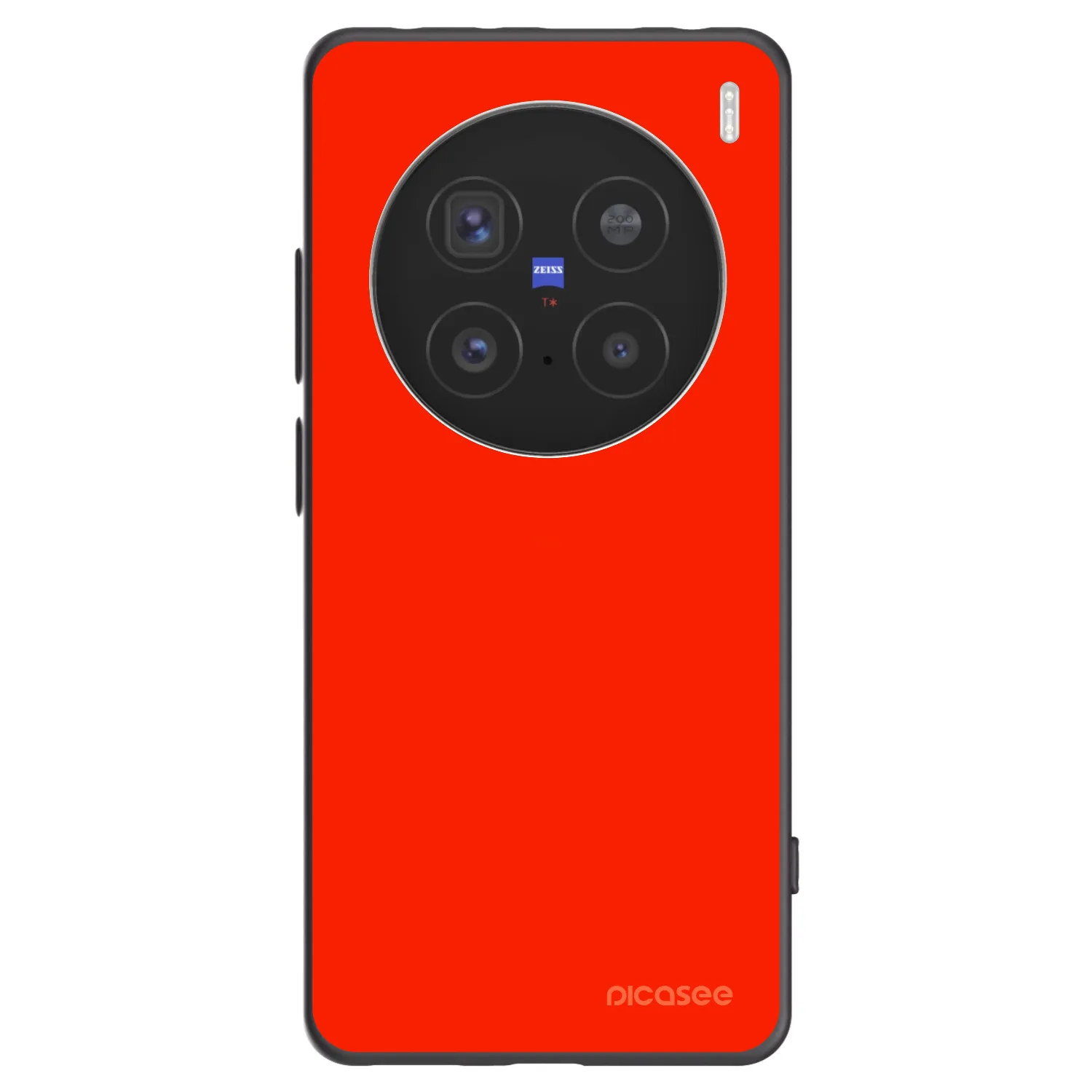 Picasee silikónový čierny obal pre Vivo X200 Pro - Maranello Red