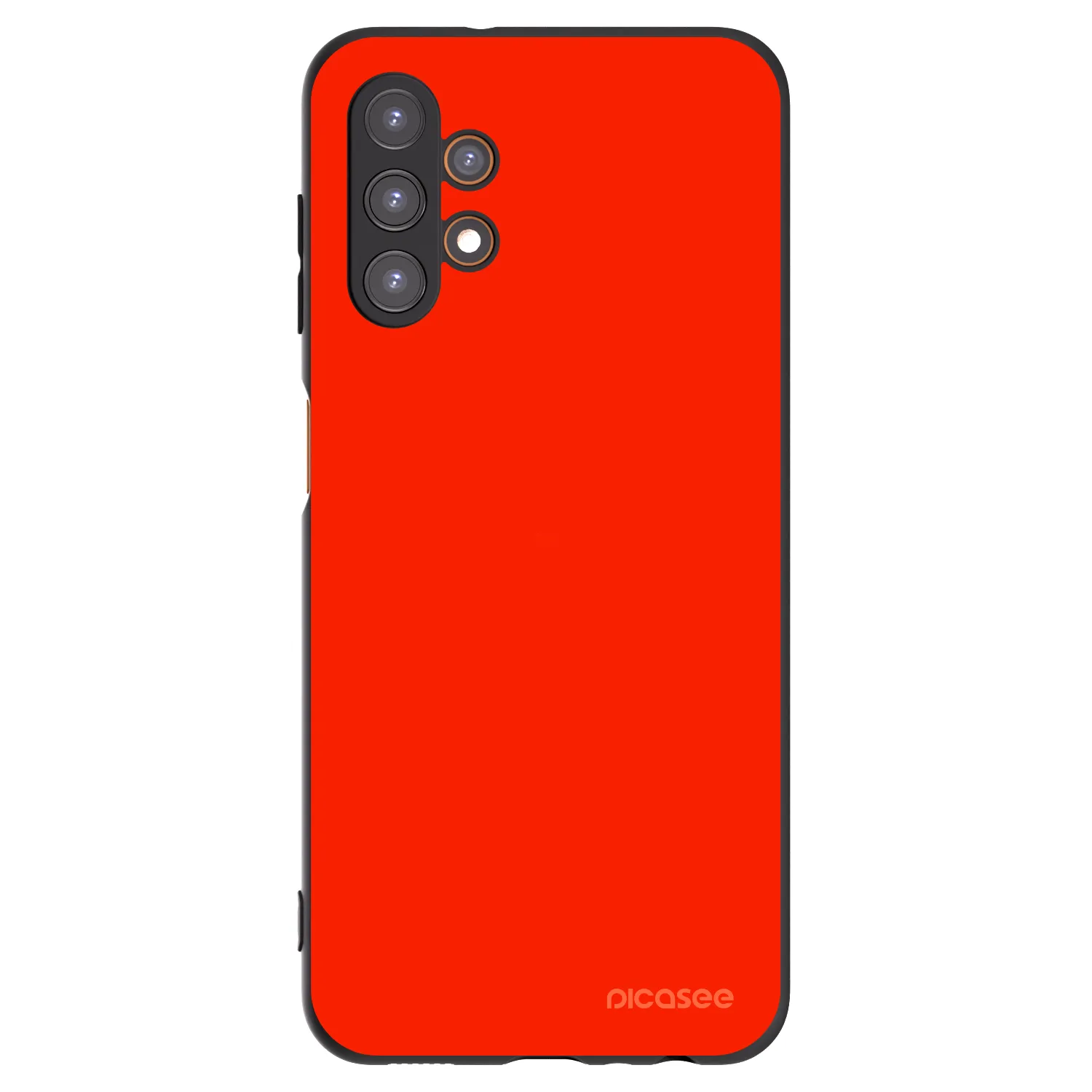 Picasee silikónový čierny obal pre Samsung Galaxy A13 5G - Maranello Red