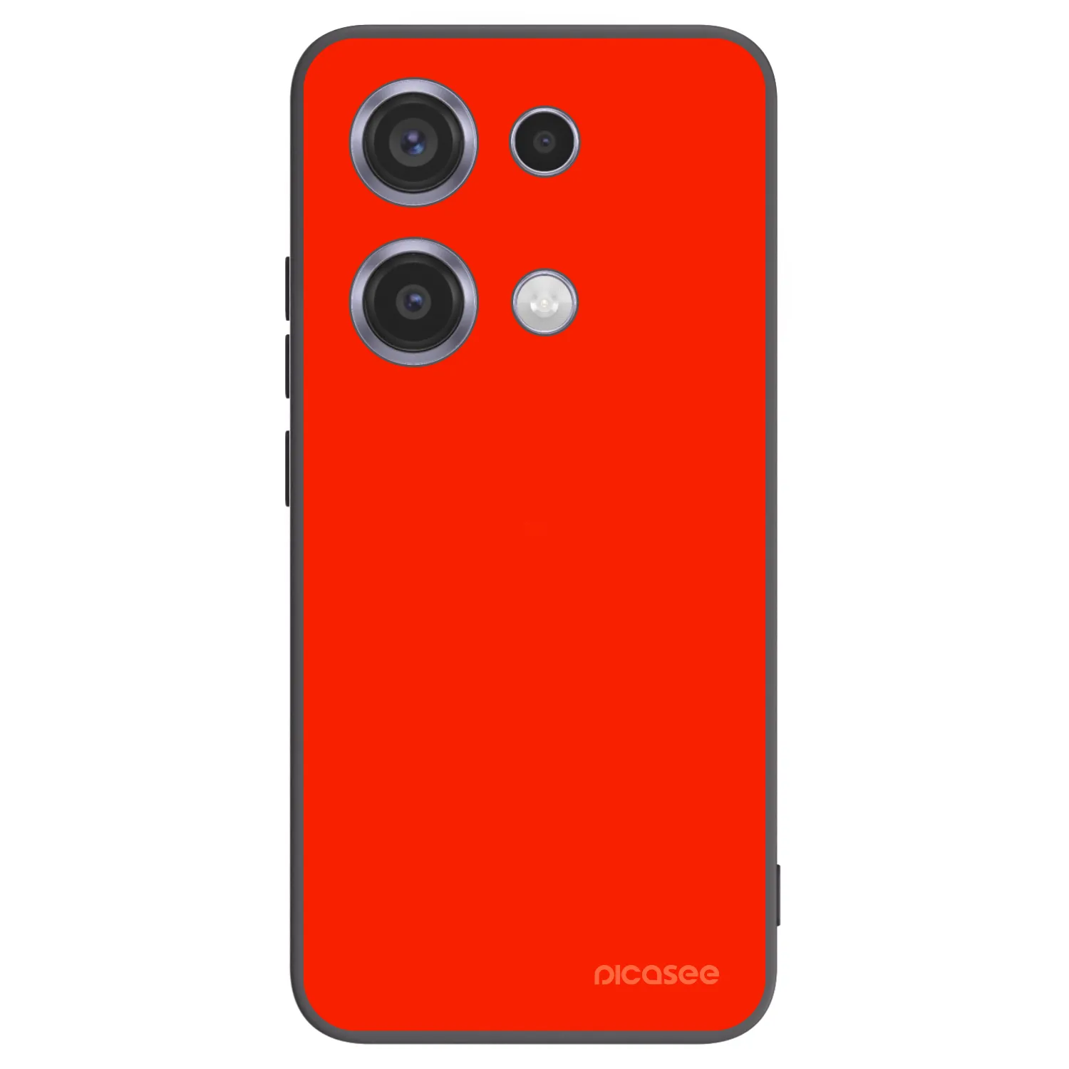 Picasee silikónový čierny obal pre Xiaomi Redmi Note 14S - Maranello Red