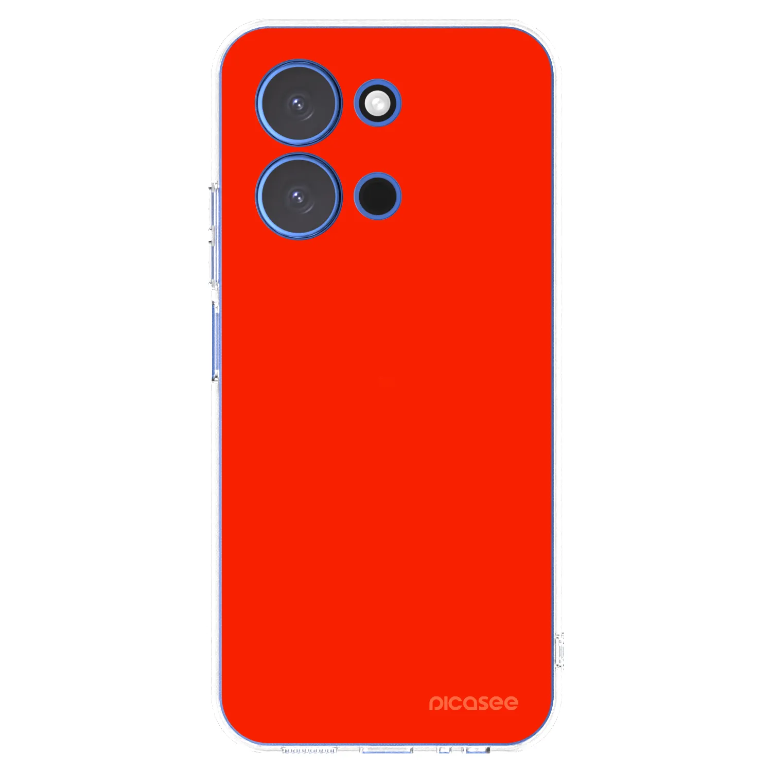 Picasee silikónový prehľadný obal pre Xiaomi Redmi 15C 4G - Maranello Red