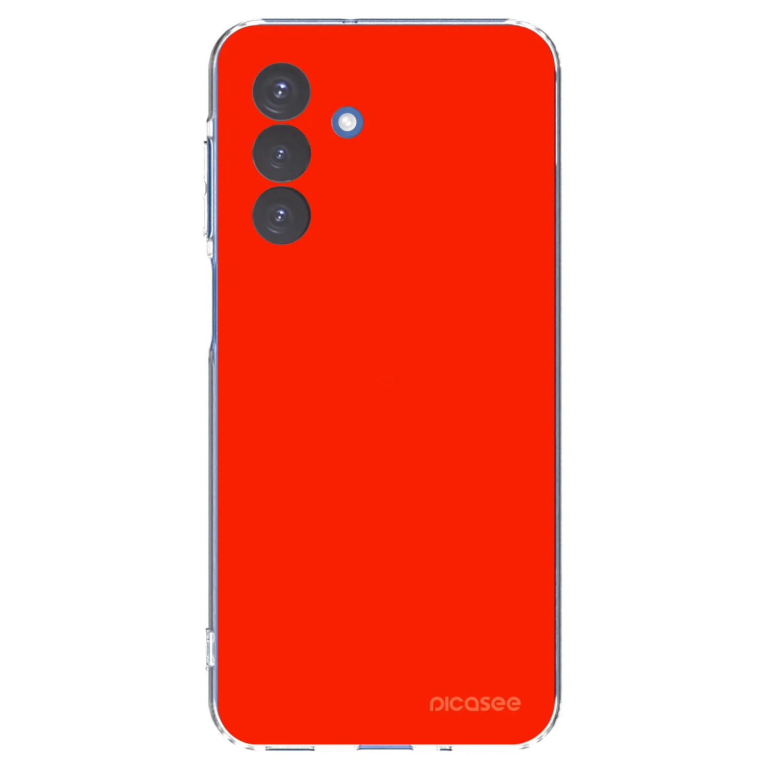 Picasee silikónový prehľadný obal pre Samsung Galaxy A17 5G - Maranello Red