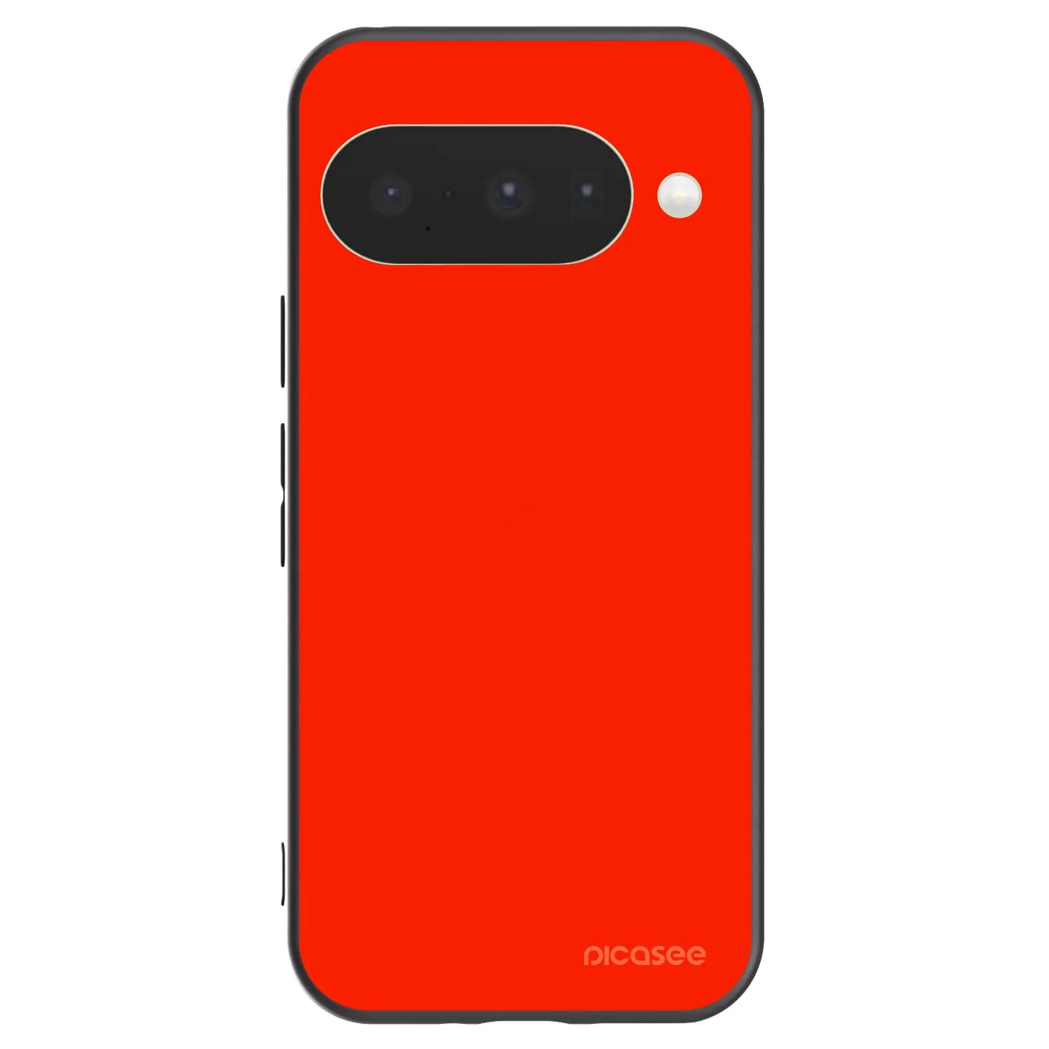 Picasee silikónový čierny obal pre Google Pixel 10 - Maranello Red