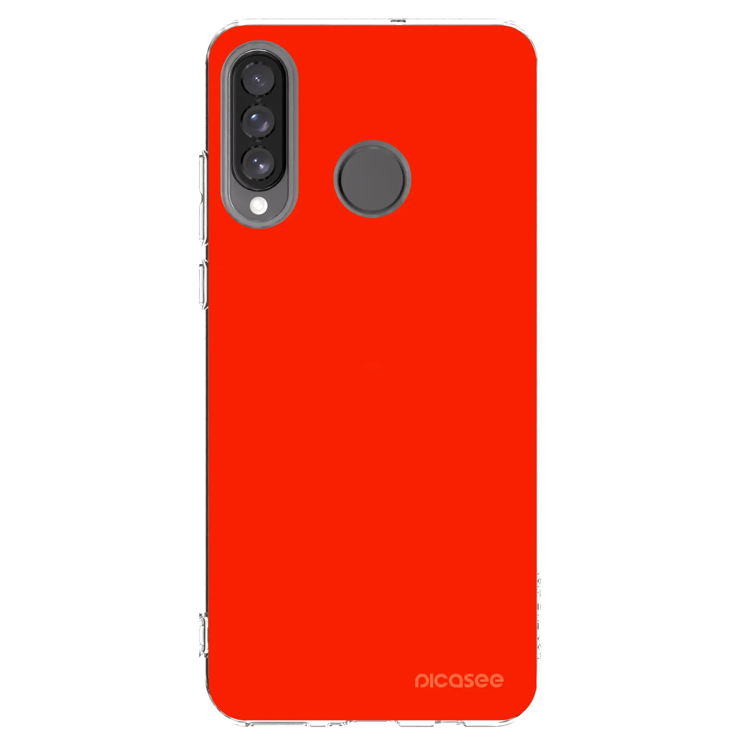 Picasee silikónový prehľadný obal pre Huawei P30 Lite - Maranello Red