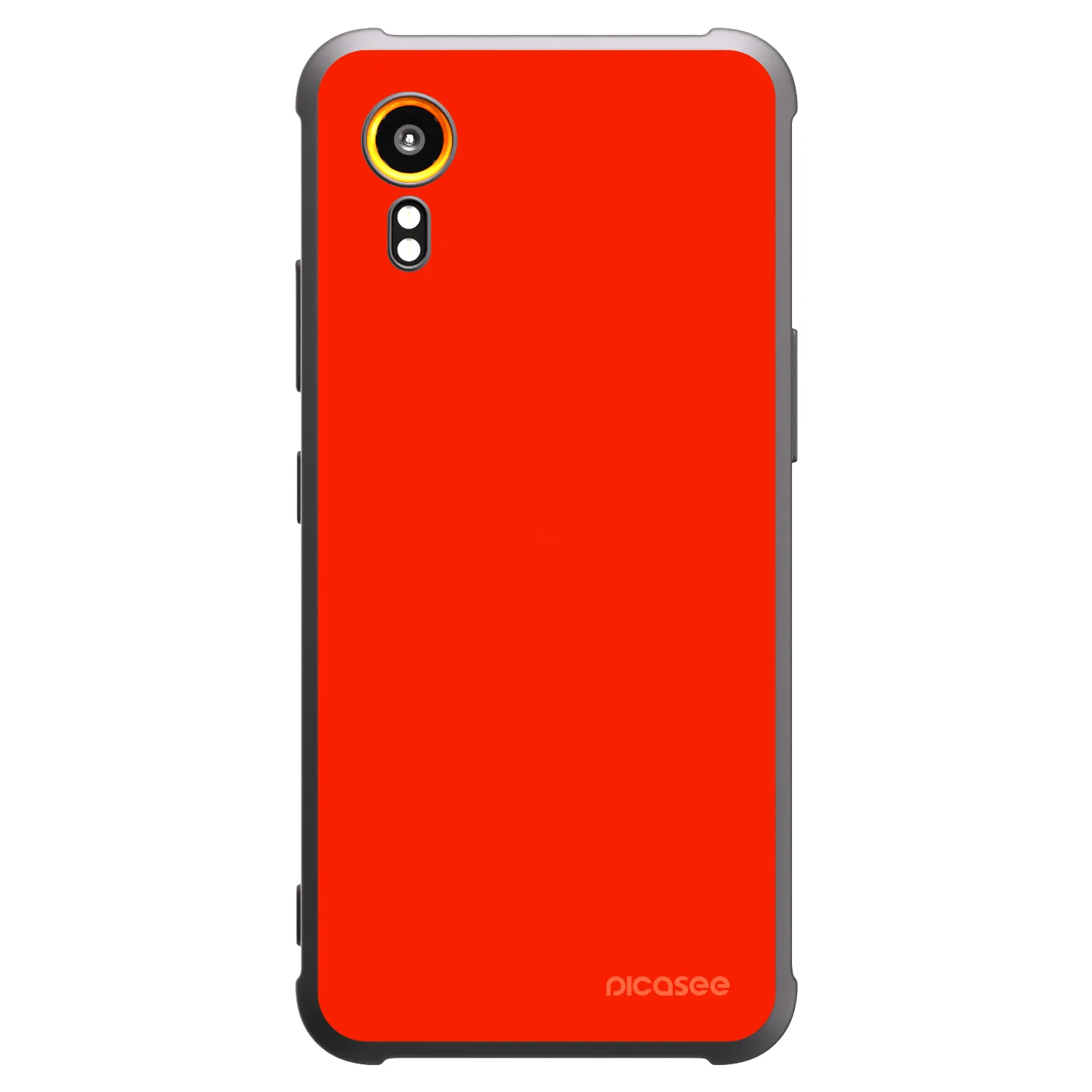 Picasee silikónový čierny obal pre Samsung Galaxy Xcover 7 - Maranello Red