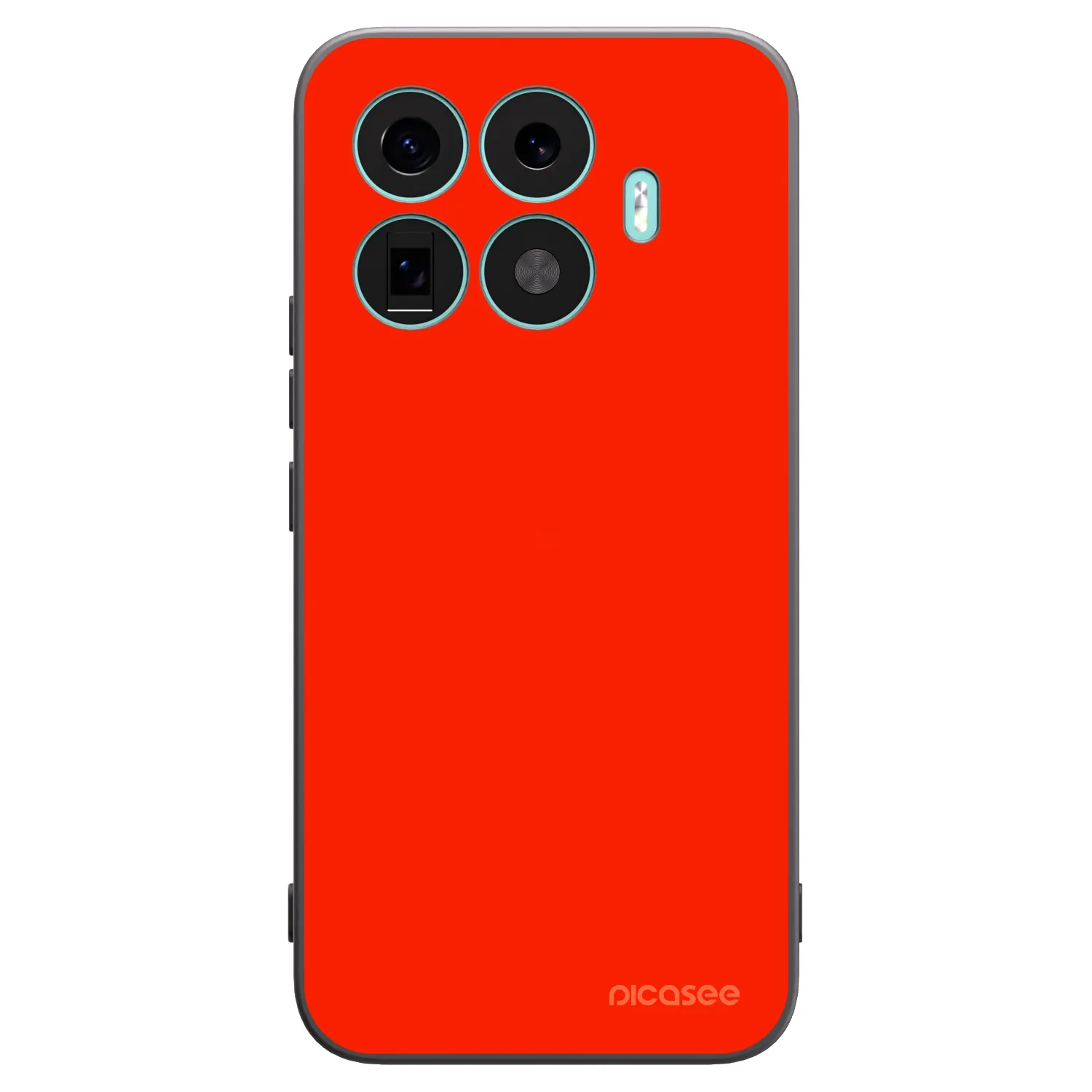 Picasee silikónový čierny obal pre Xiaomi 17T Pro - Maranello Red