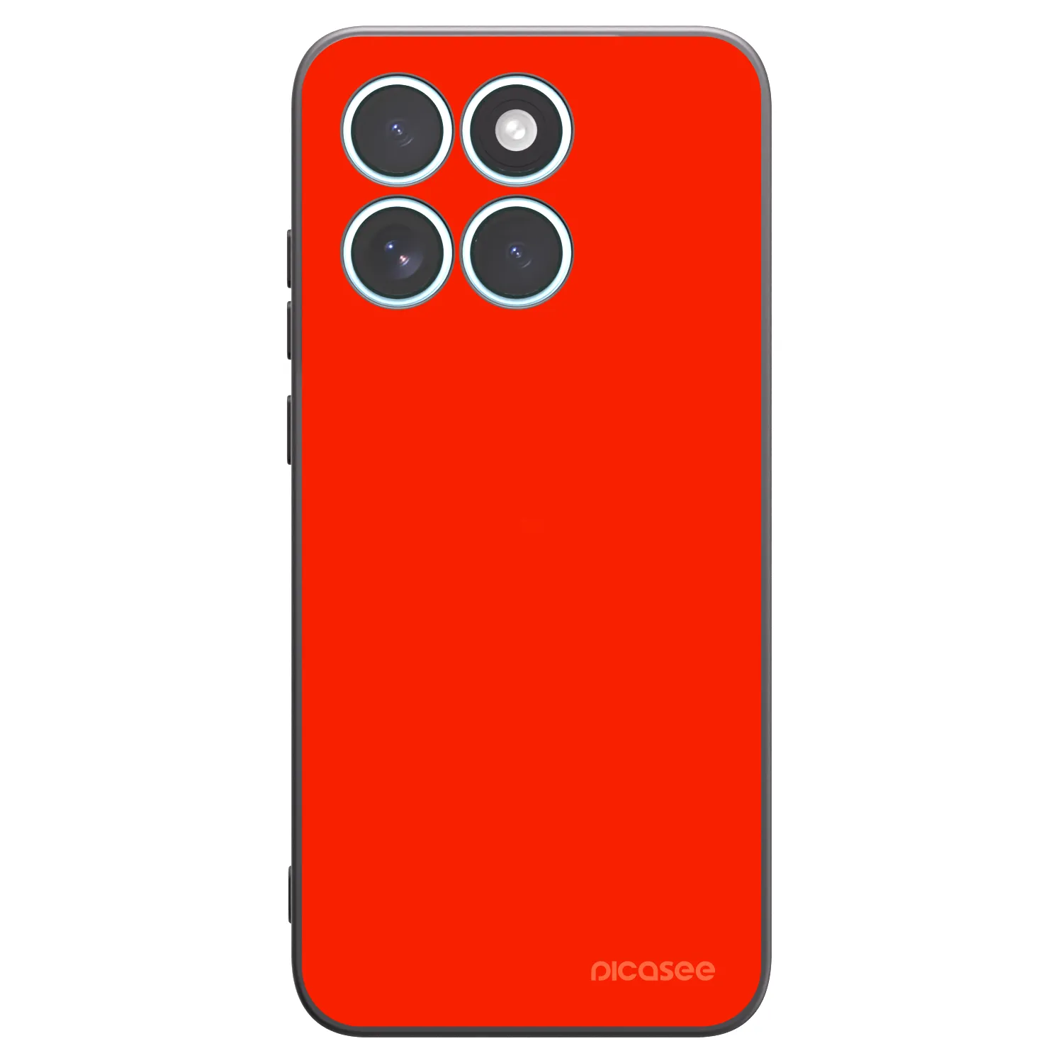 Picasee silikónový čierny obal pre Motorola Edge 70 Fusion - Maranello Red