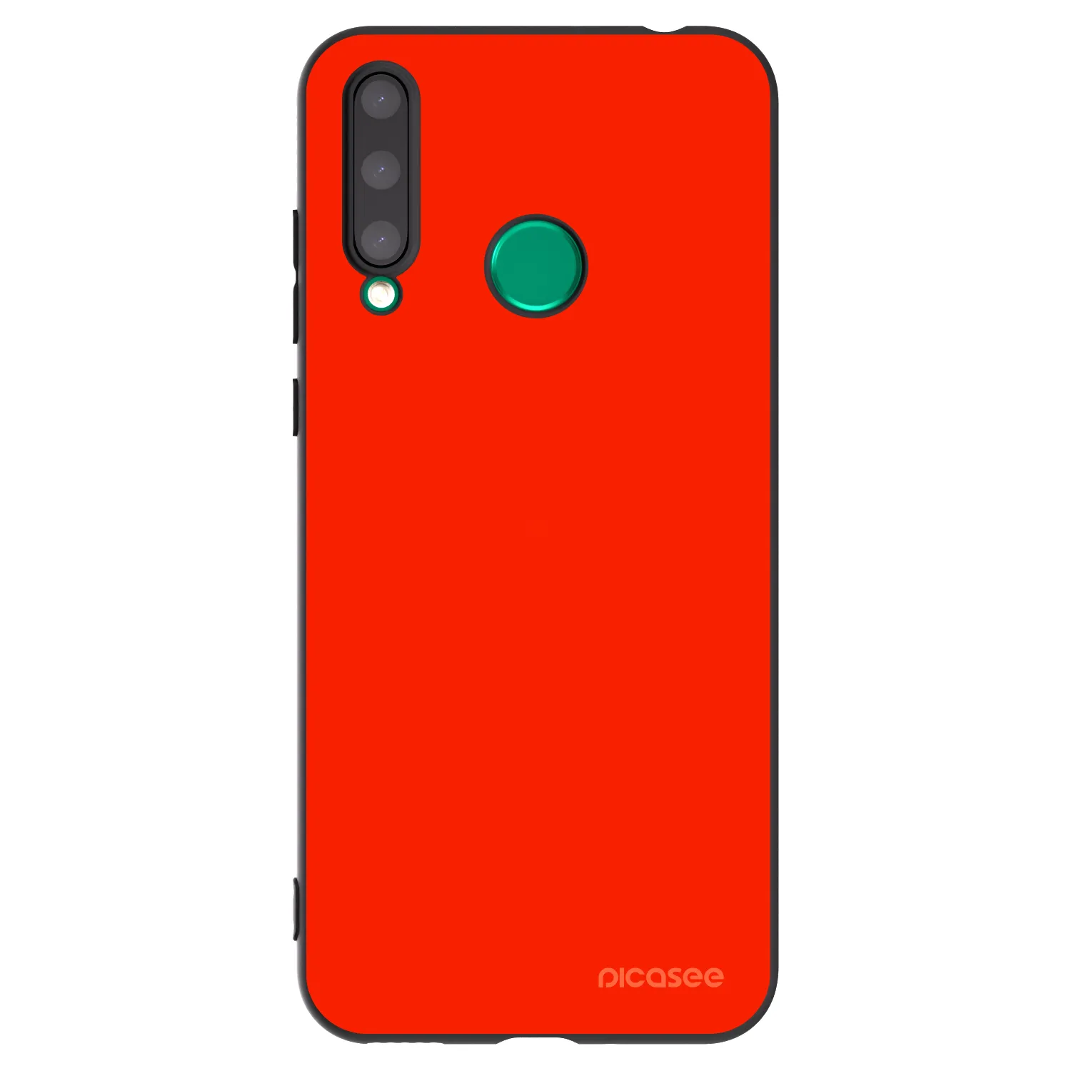 Picasee silikónový čierny obal pre Honor 20 Lite - Maranello Red