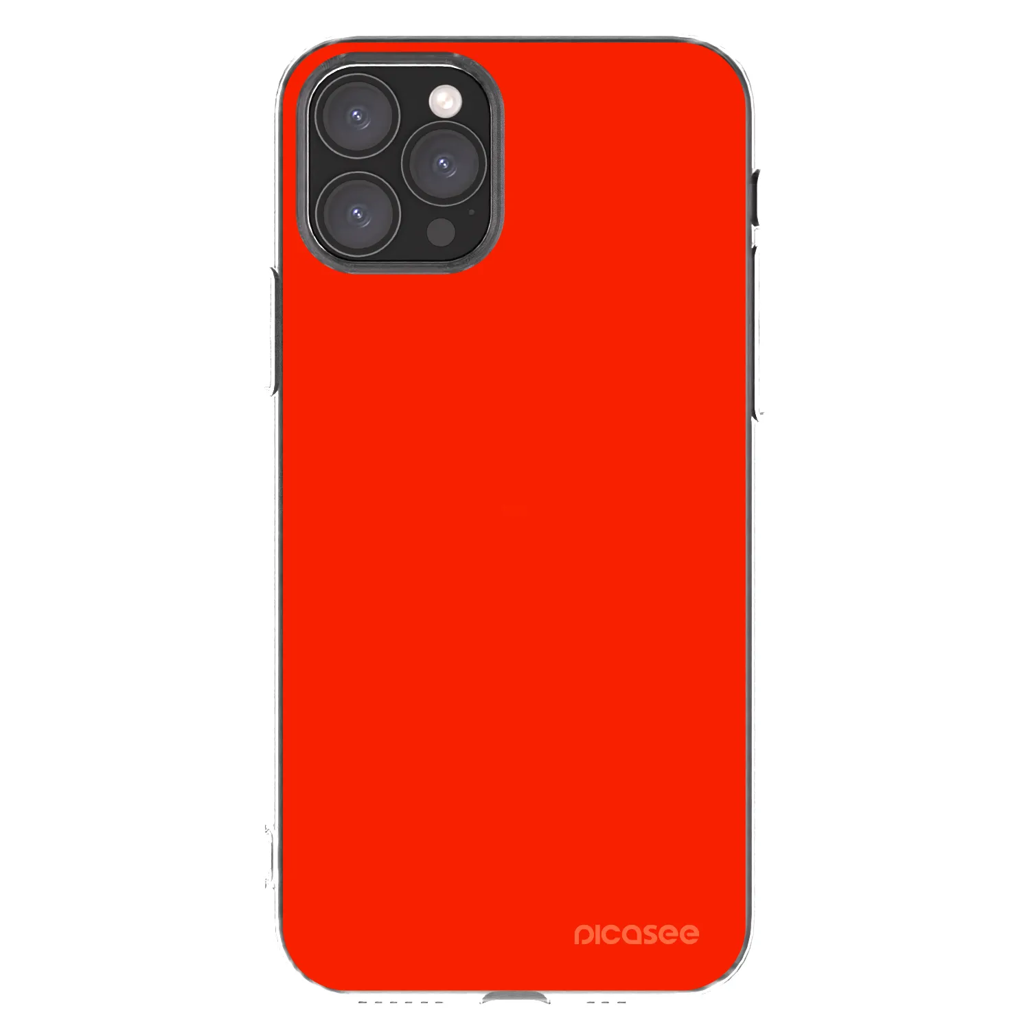 Picasee silikónový prehľadný obal pre Apple iPhone 11 Pro - Maranello Red