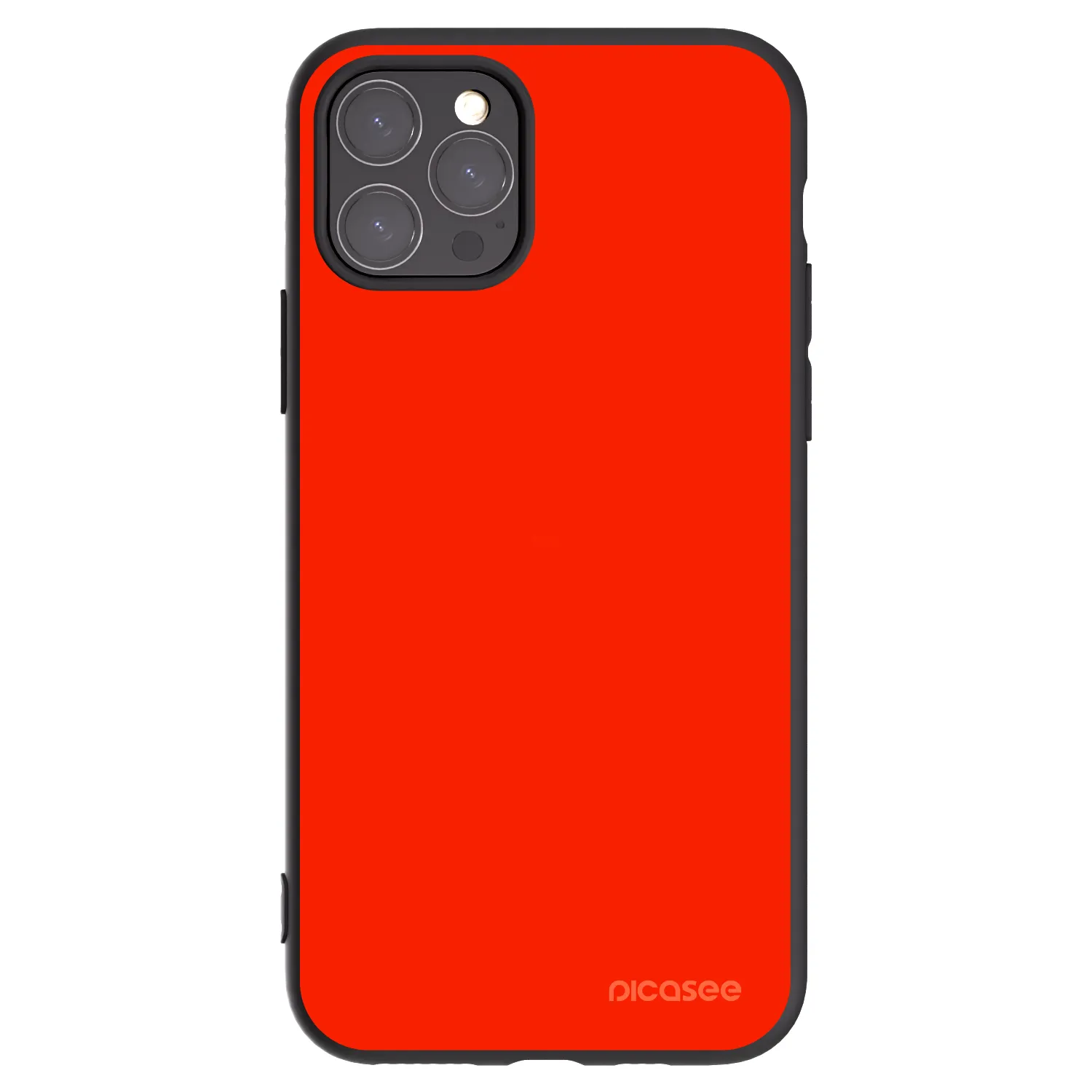 Picasee silikónový čierny obal pre Apple iPhone 11 Pro - Maranello Red