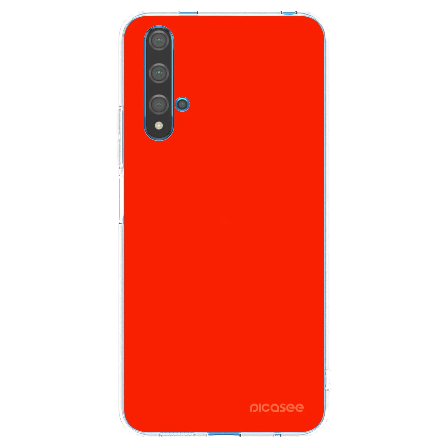 Picasee silikónový prehľadný obal pre Huawei Nova 5T - Maranello Red