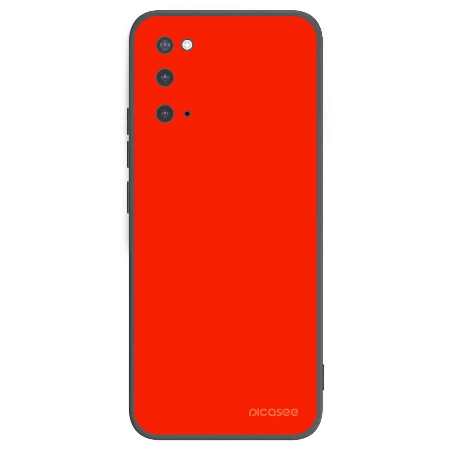 Picasee silikónový čierny obal pre Samsung Galaxy S20 G980F - Maranello Red